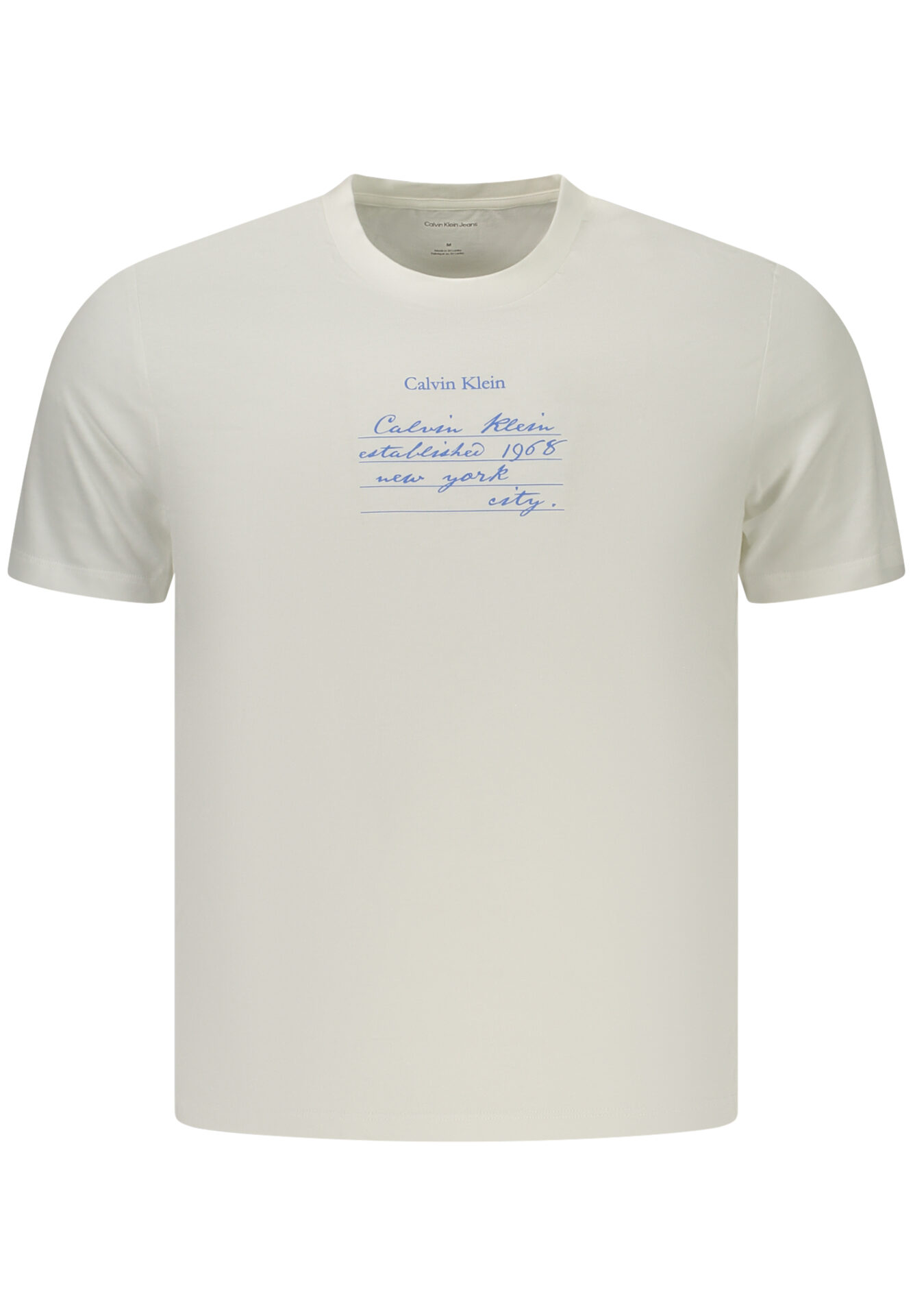 CALVIN KLEIN MEN'S SHORT-SLEEVE T-SHIRT WHITE