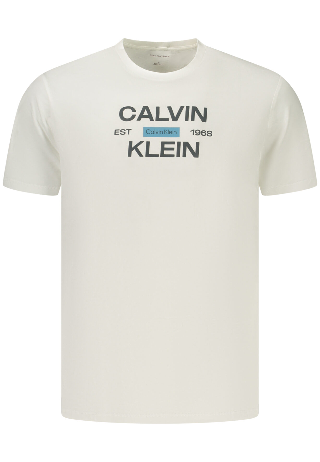 CALVIN KLEIN MEN'S SHORT-SLEEVE T-SHIRT WHITE