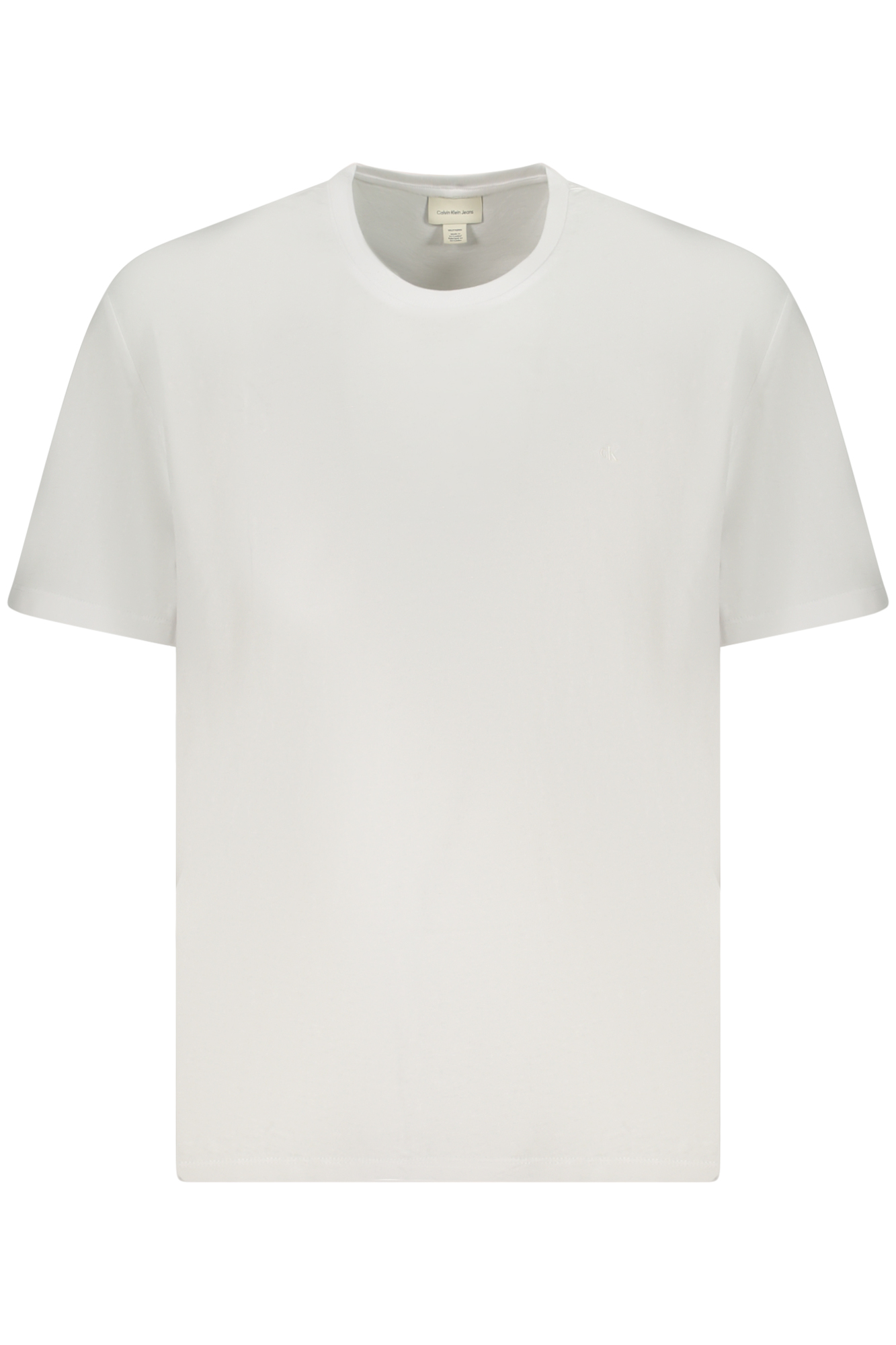 CALVIN KLEIN MEN'S SHORT-SLEEVE T-SHIRT WHITE CALVIN KLEIN MEN'S SHORT-SLEEVE T-SHIRT WHITE