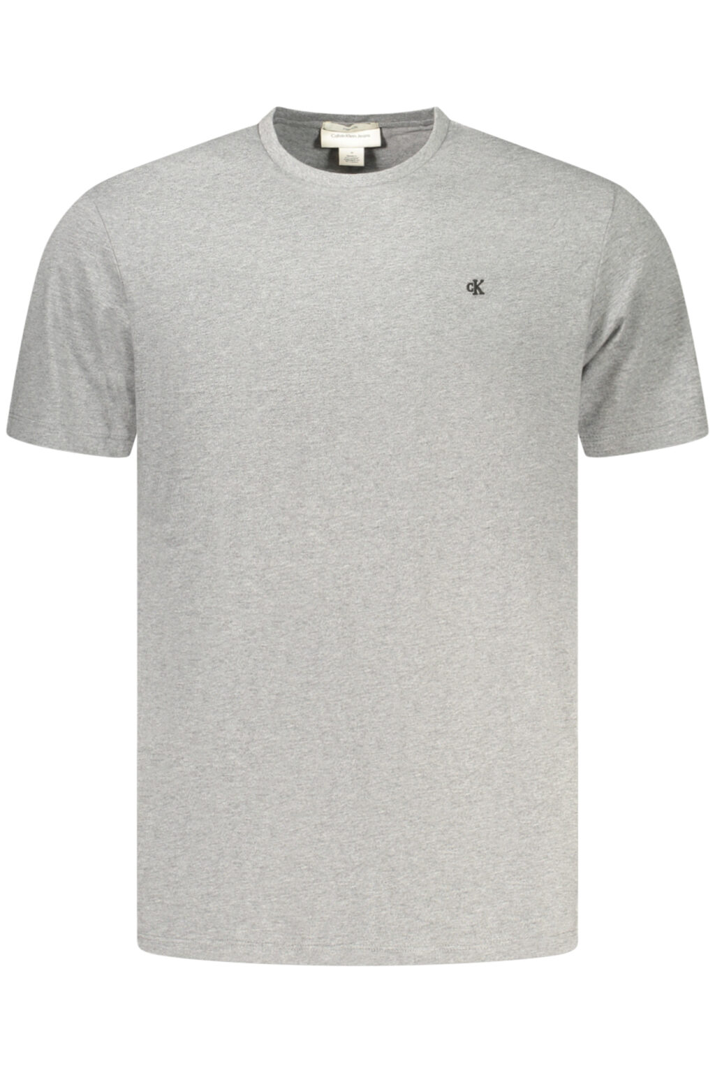 calvinkleint-shirtmanichecorteuomogrigio_1 CALVIN KLEIN vyriški marškinėliai trumpomis rankovėmis, pilki