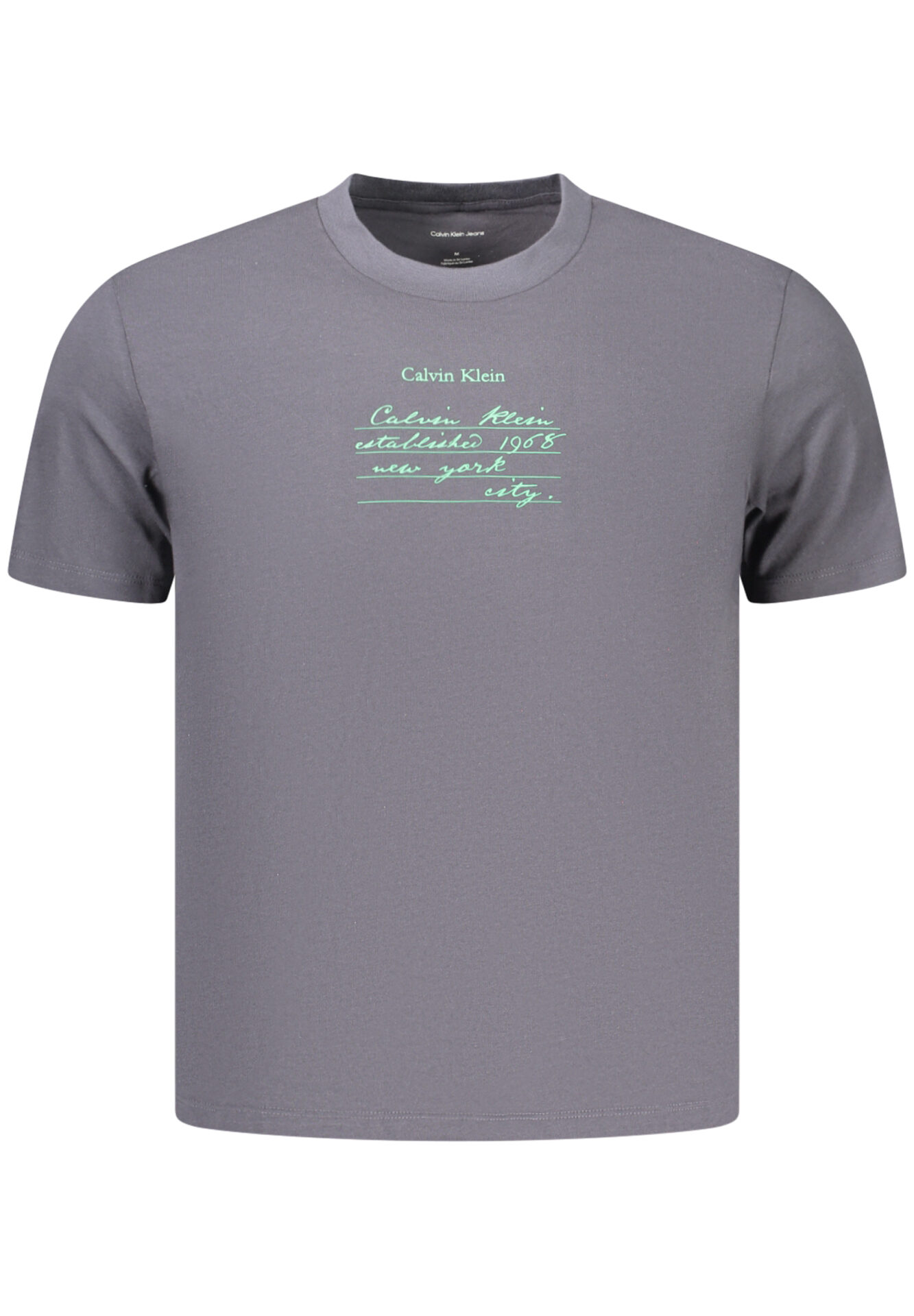 CALVIN KLEIN MEN'S SHORT-SLEEVE T-SHIRT GREY