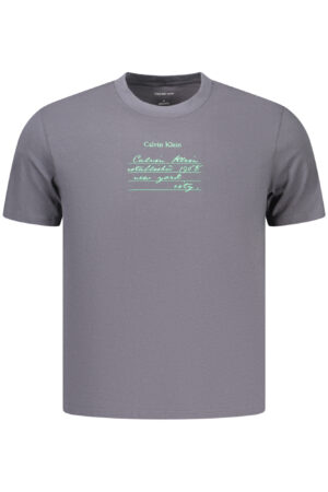CALVIN KLEIN MEN'S SHORT-SLEEVE T-SHIRT GREY