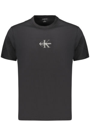 CALVIN KLEIN MEN'S SHORT-SLEEVE T-SHIRT BLACK