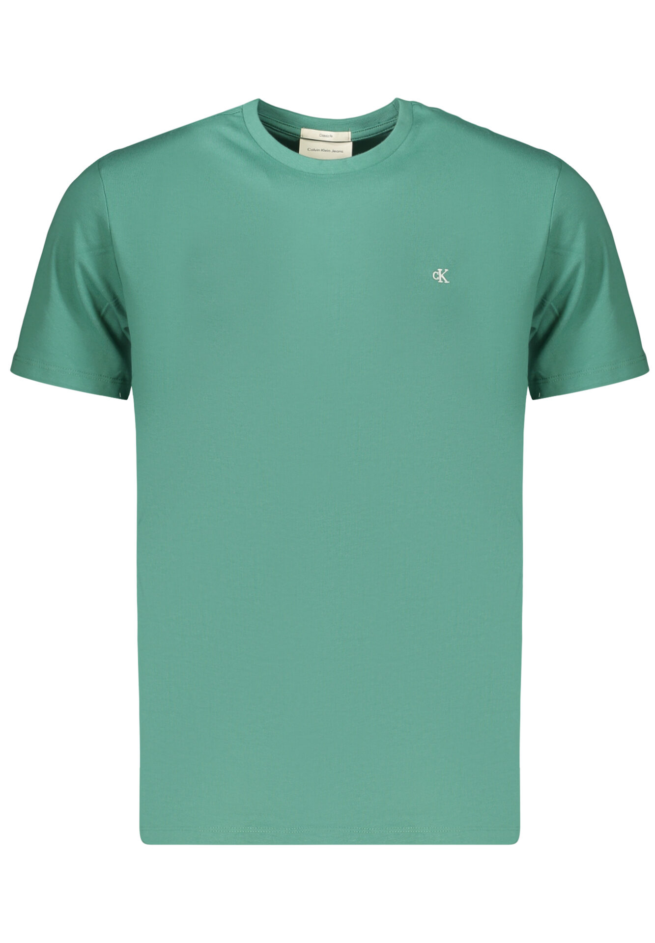CALVIN KLEIN MEN'S SHORT-SLEEVED T-SHIRT GREEN