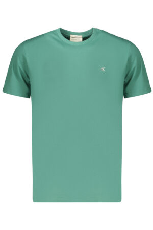 CALVIN KLEIN MEN'S SHORT-SLEEVED T-SHIRT GREEN