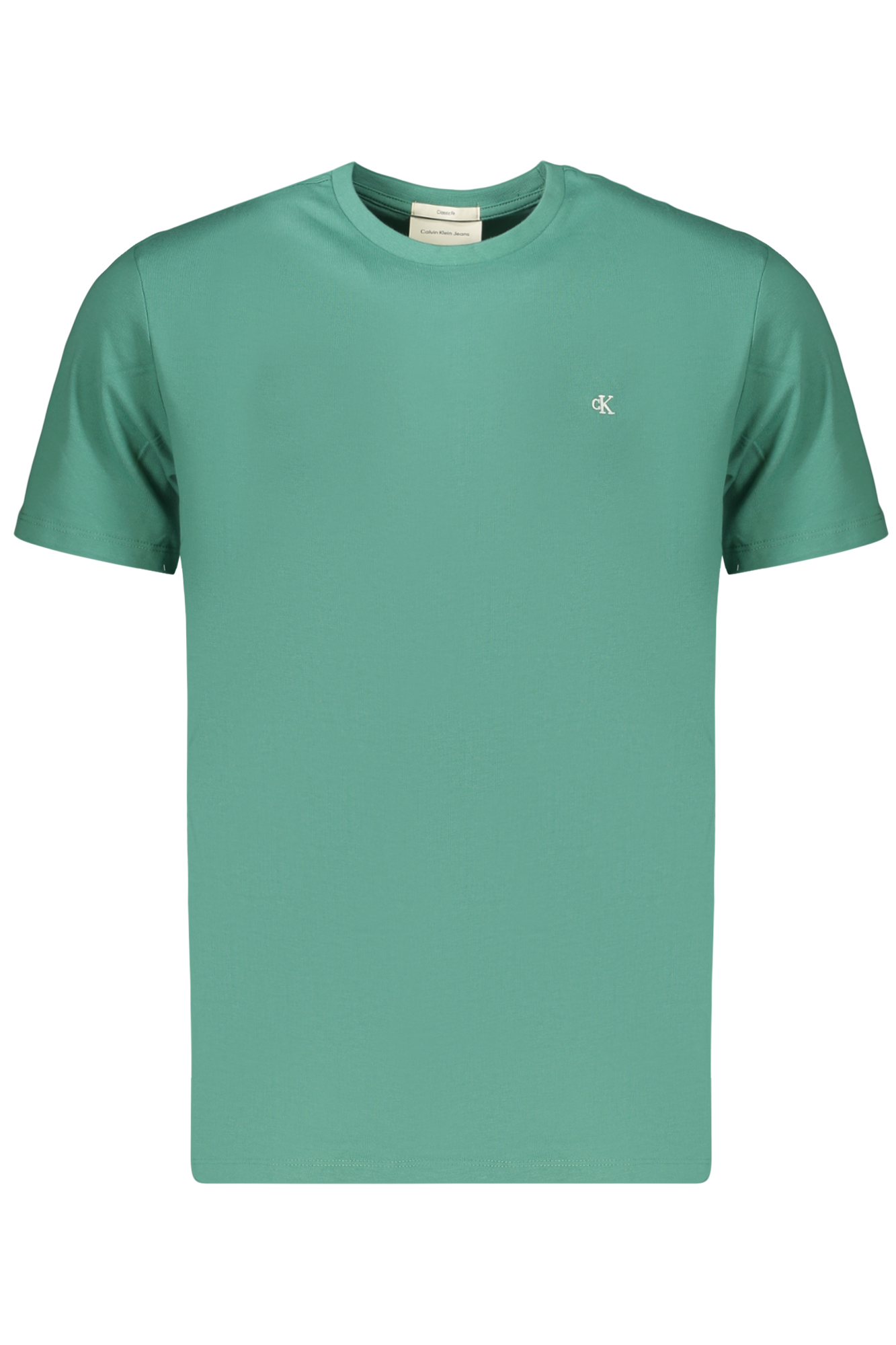 CALVIN KLEIN MEN'S SHORT-SLEEVED T-SHIRT GREEN CALVIN KLEIN MEN'S SHORT-SLEEVED T-SHIRT GREEN