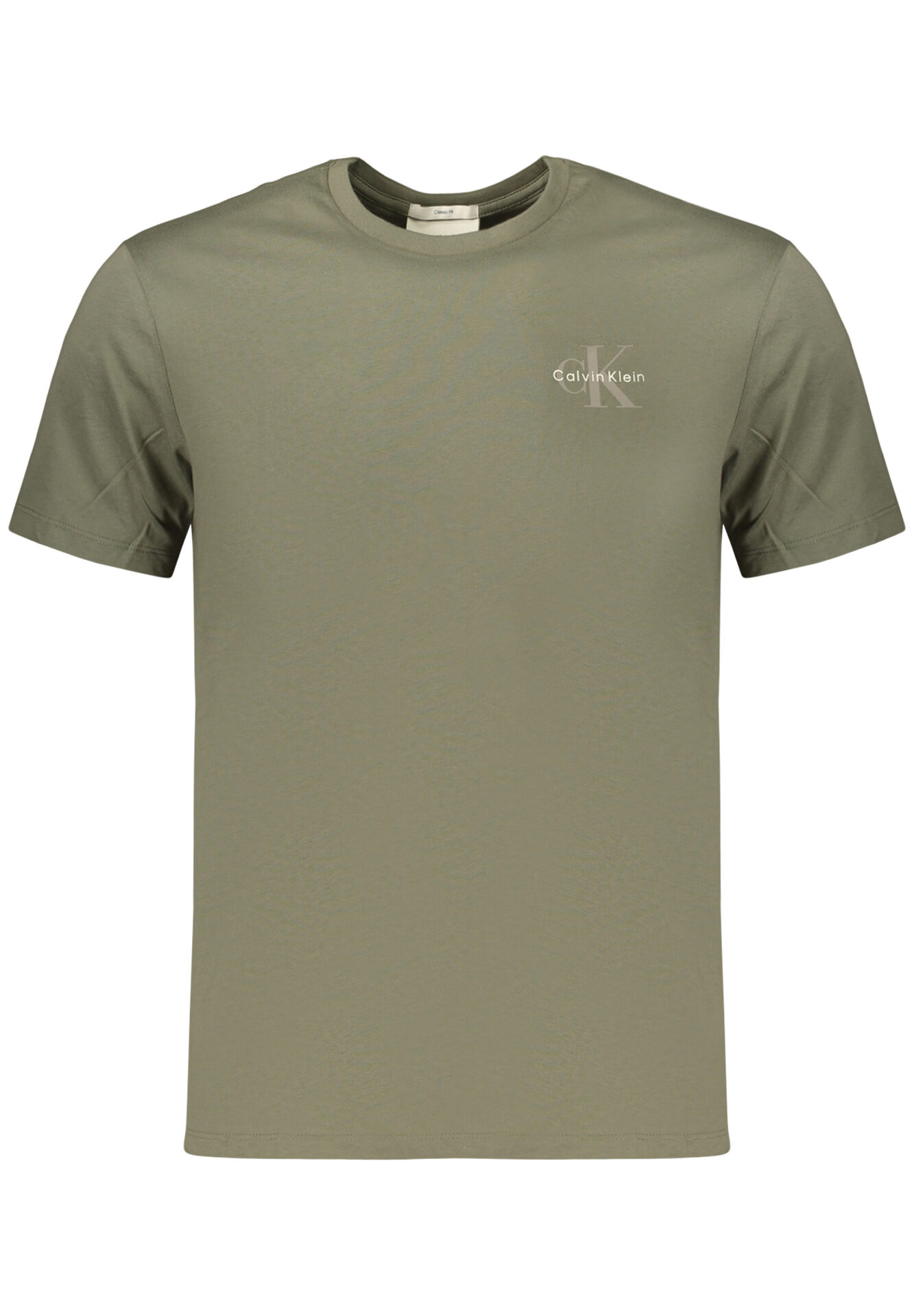 CALVIN KLEIN MEN'S SHORT-SLEEVED T-SHIRT GREEN
