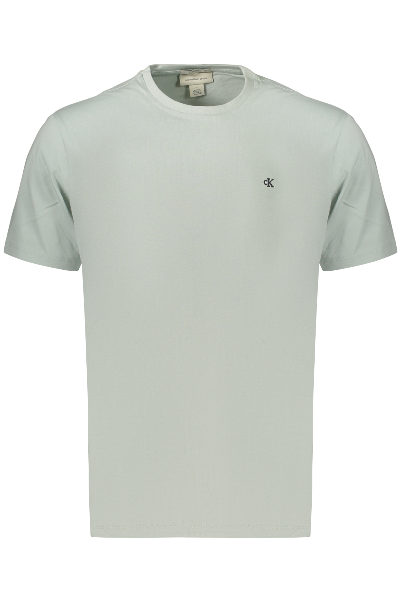 CALVIN KLEIN MEN'S SHORT-SLEEVED T-SHIRT GREEN CALVIN KLEIN MEN'S SHORT-SLEEVED T-SHIRT GREEN
