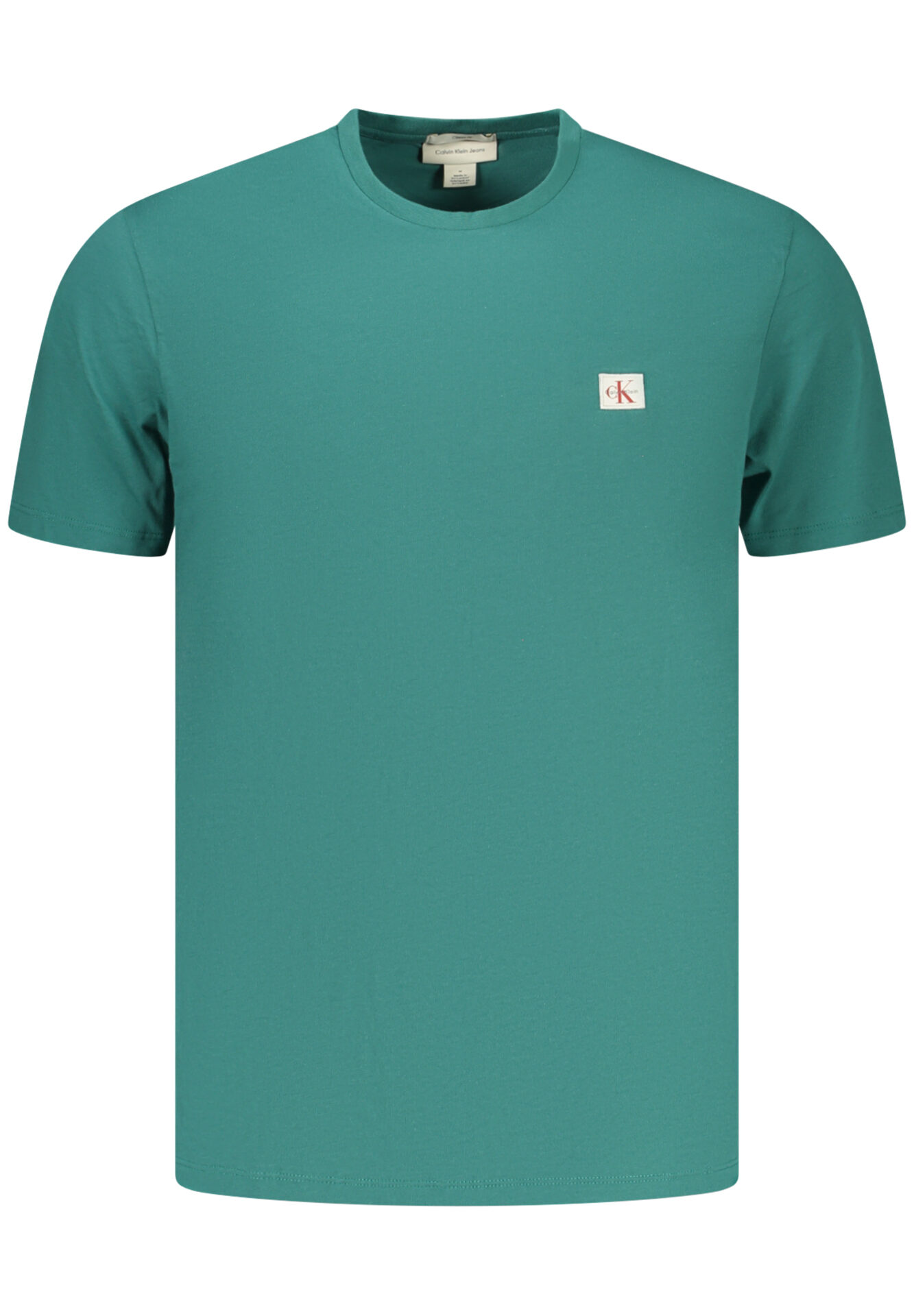 CALVIN KLEIN MEN'S SHORT-SLEEVED T-SHIRT GREEN