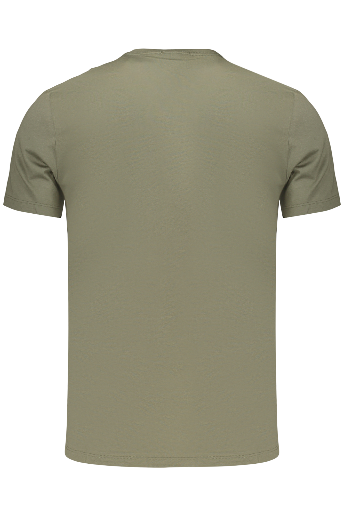 CALVIN KLEIN MEN'S SHORT-SLEEVED T-SHIRT GREEN CALVIN KLEIN MEN'S SHORT-SLEEVED T-SHIRT GREEN - Image 2