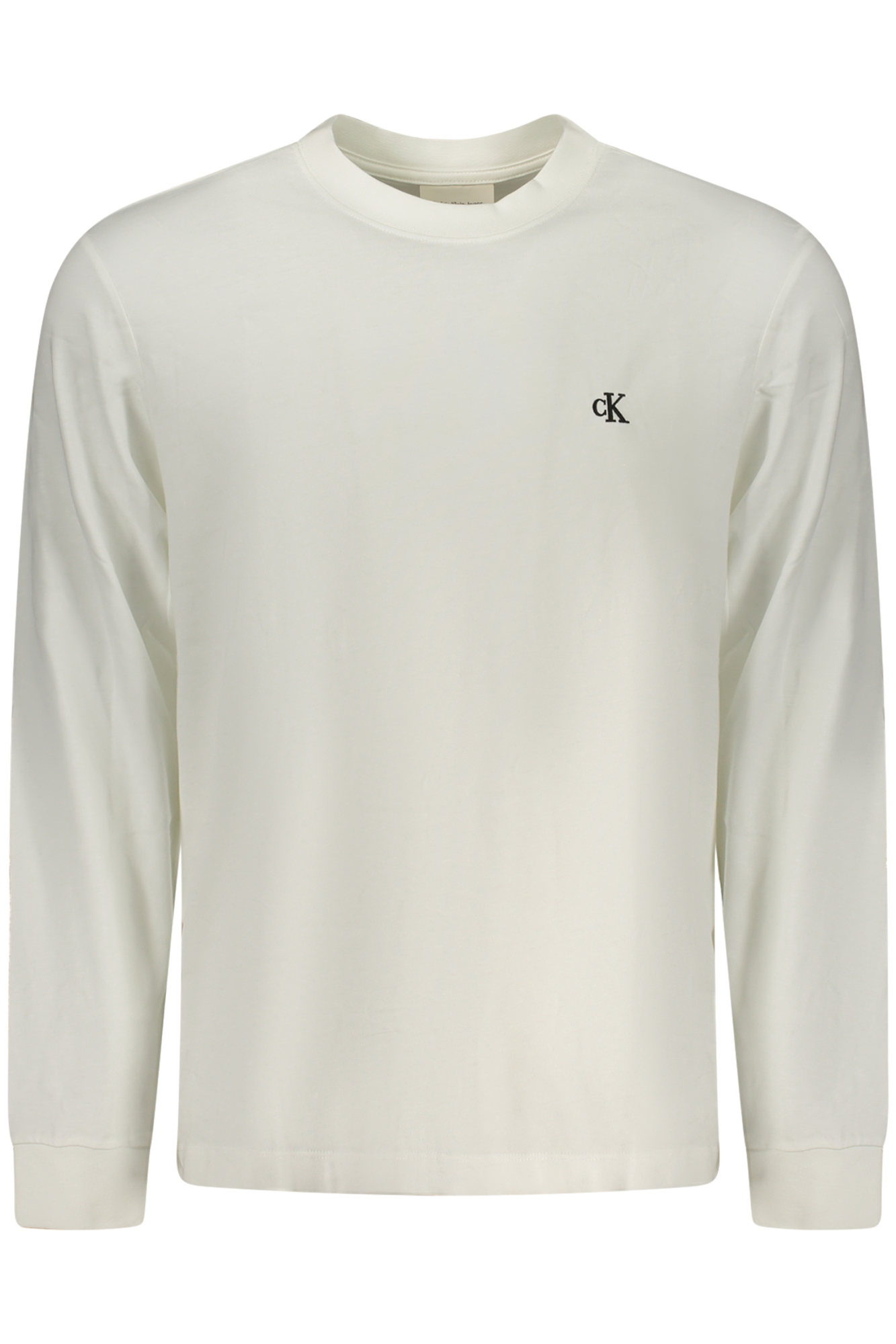 CALVIN KLEIN MEN'S LONG-SLEEVE T-SHIRT WHITE CALVIN KLEIN MEN'S LONG-SLEEVE T-SHIRT WHITE