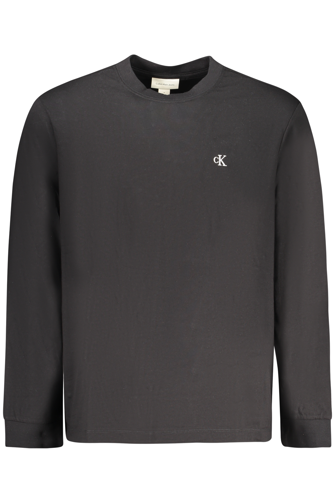 CALVIN KLEIN MEN'S LONG-SLEEVED T-SHIRT BLACK CALVIN KLEIN MEN'S LONG-SLEEVED T-SHIRT BLACK