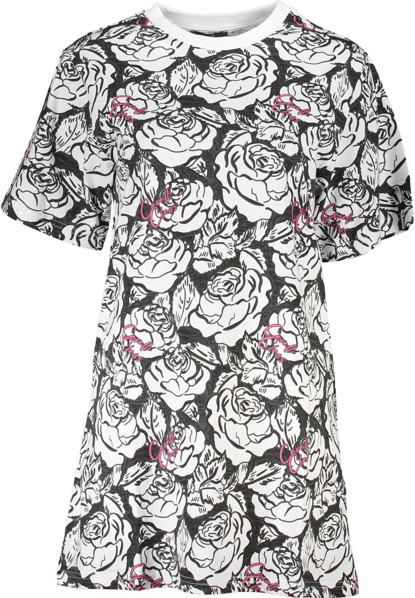CAVALLI CLASS SHORT DRESS WOMEN WHITE