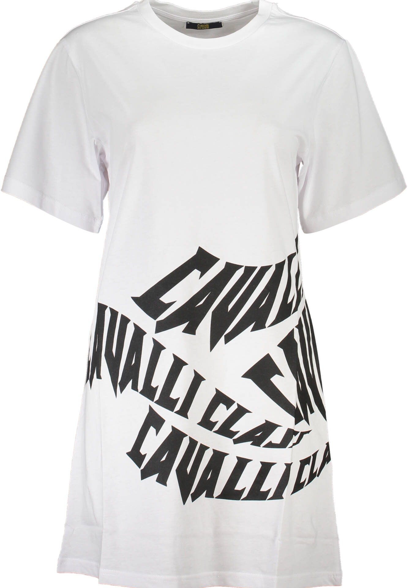CAVALLI CLASS SHORT DRESS WOMEN WHITE