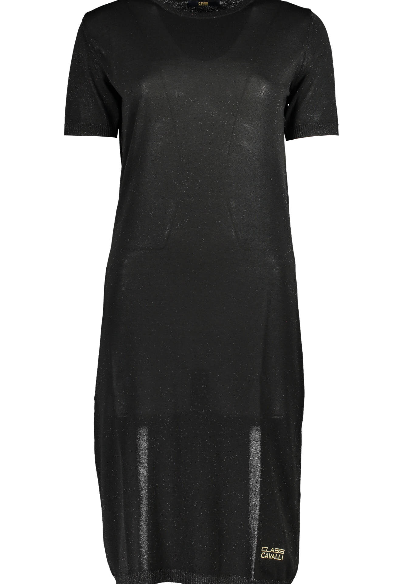 CAVALLI CLASS WOMEN'S SHORT DRESS BLACK