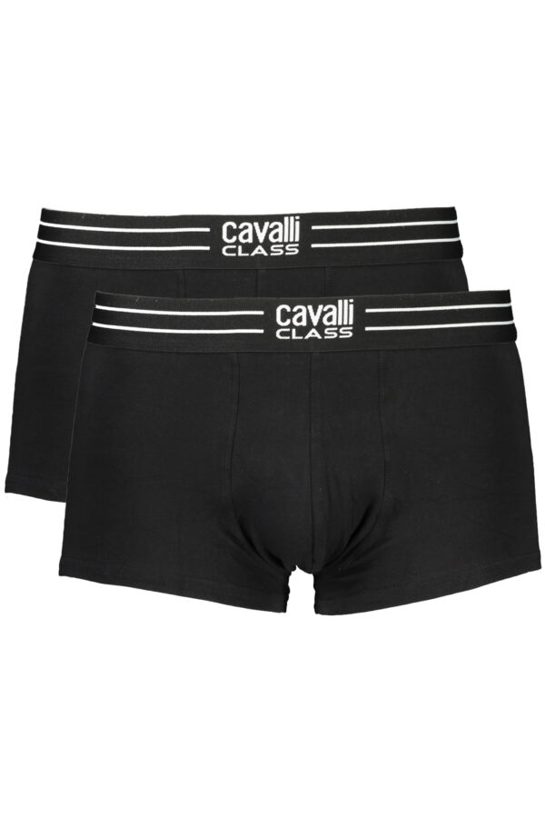 CAVALLI CLASS juodos vyriškos trumpikės-boksininkai