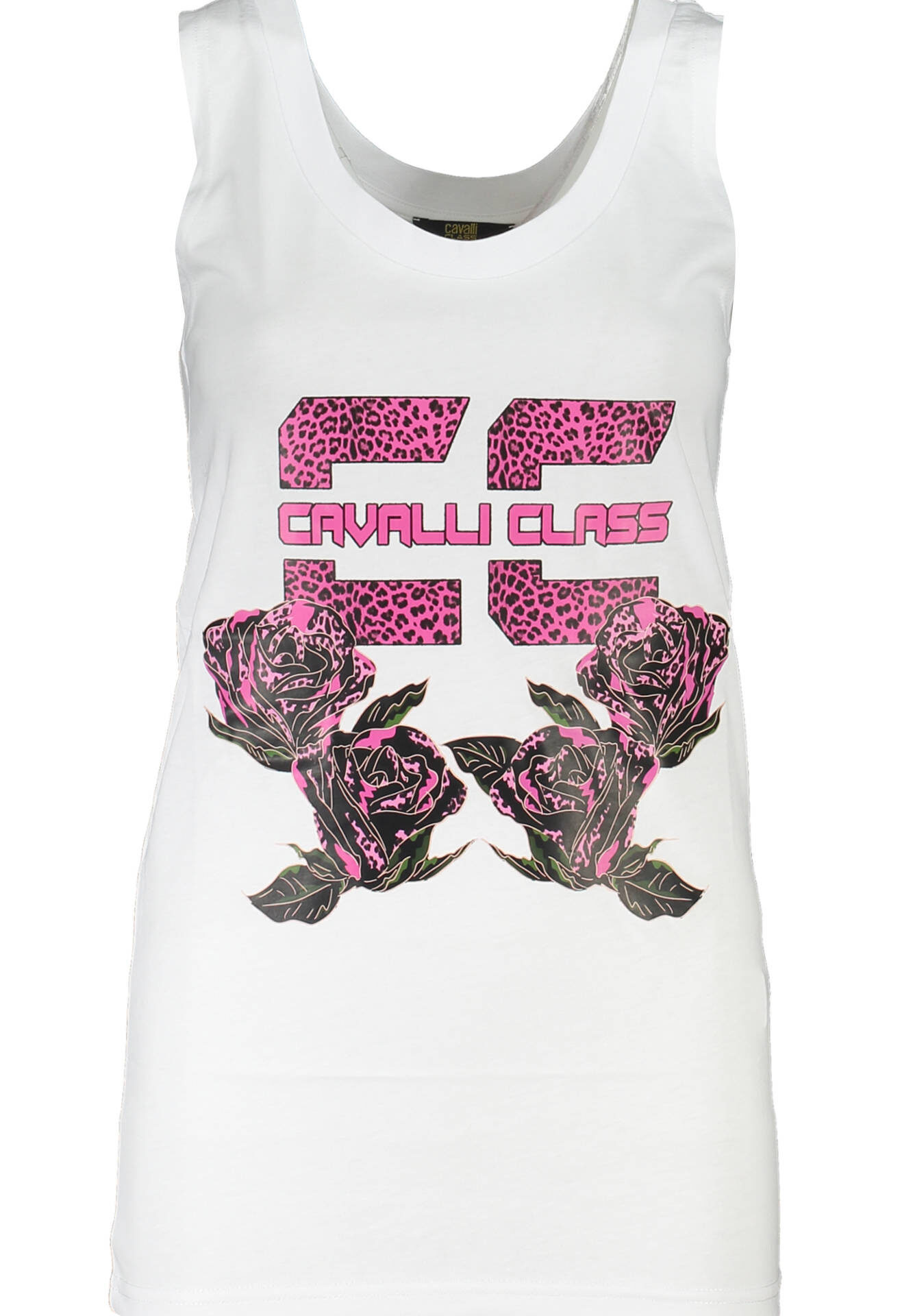 CAVALLI CLASS WOMEN'S TANK TOP WHITE