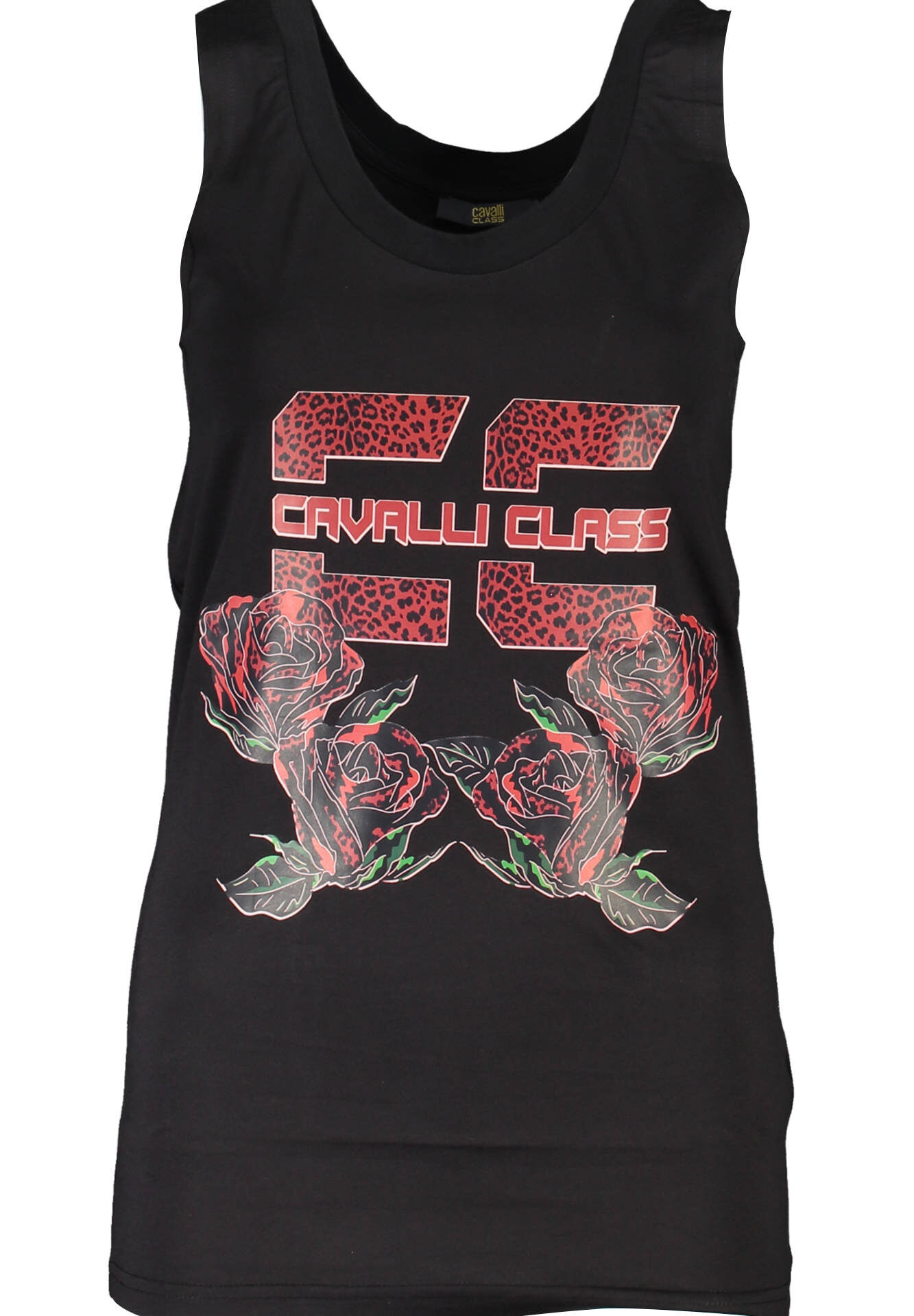 CAVALLI CLASS WOMEN'S TANK TOP BLACK