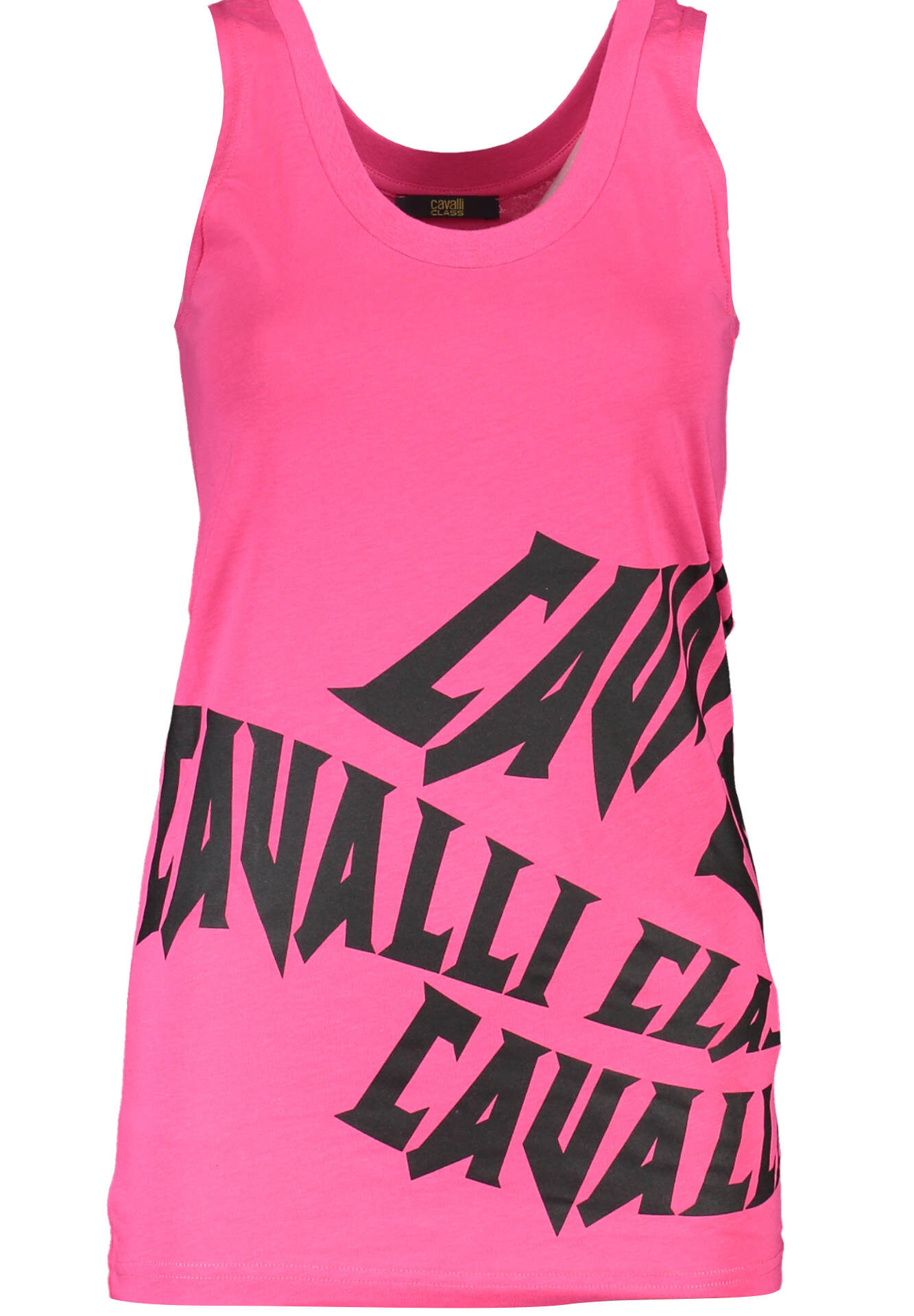 CAVALLI CLASS WOMEN'S PINK TANK TOP
