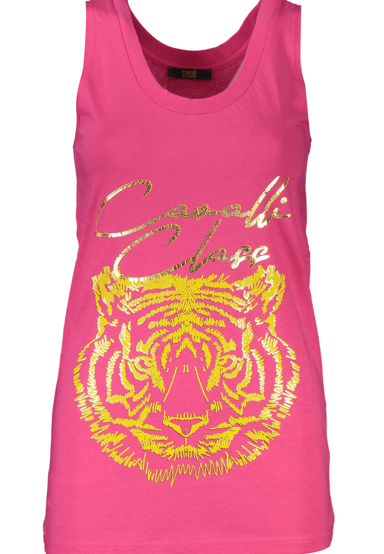 CAVALLI CLASS WOMEN'S PINK TANK TOP
