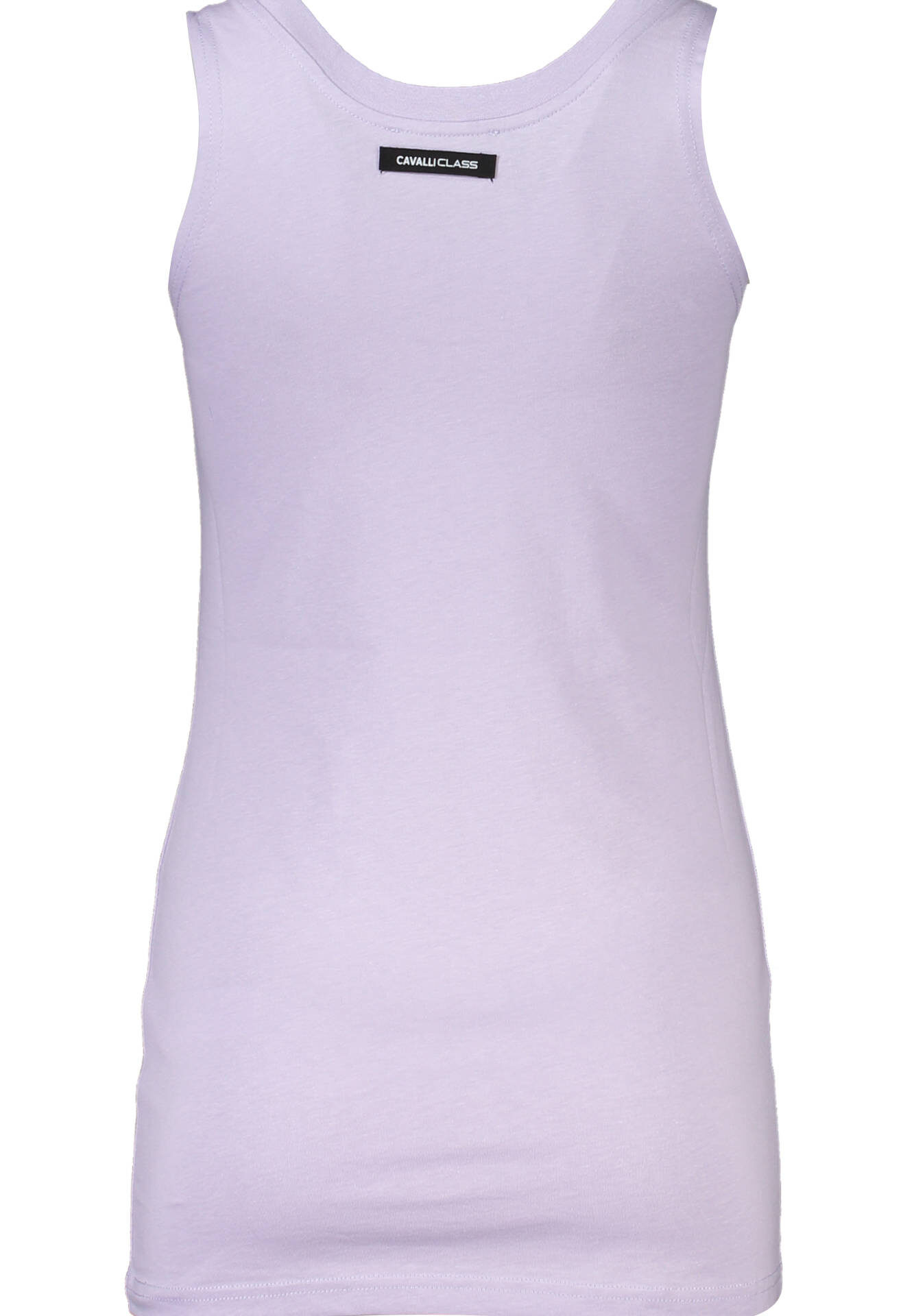 CAVALLI CLASS PURPLE WOMEN'S TANK TOP