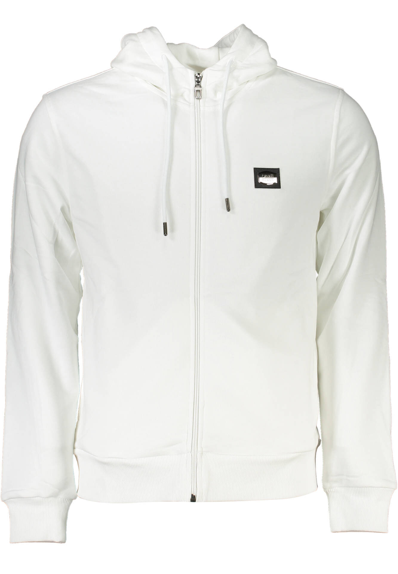 CAVALLI CLASS MEN'S WHITE SWEATSHIRT