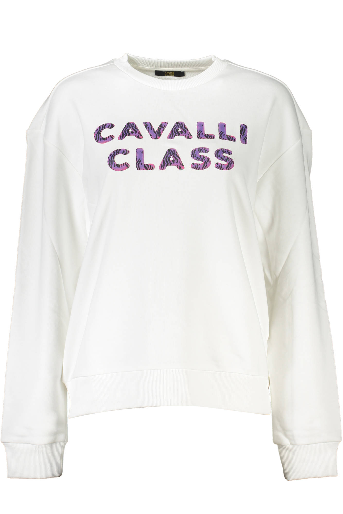 CAVALLI CLASS baltas moteriškas džemperis CAVALLI CLASS baltas moteriškas džemperis