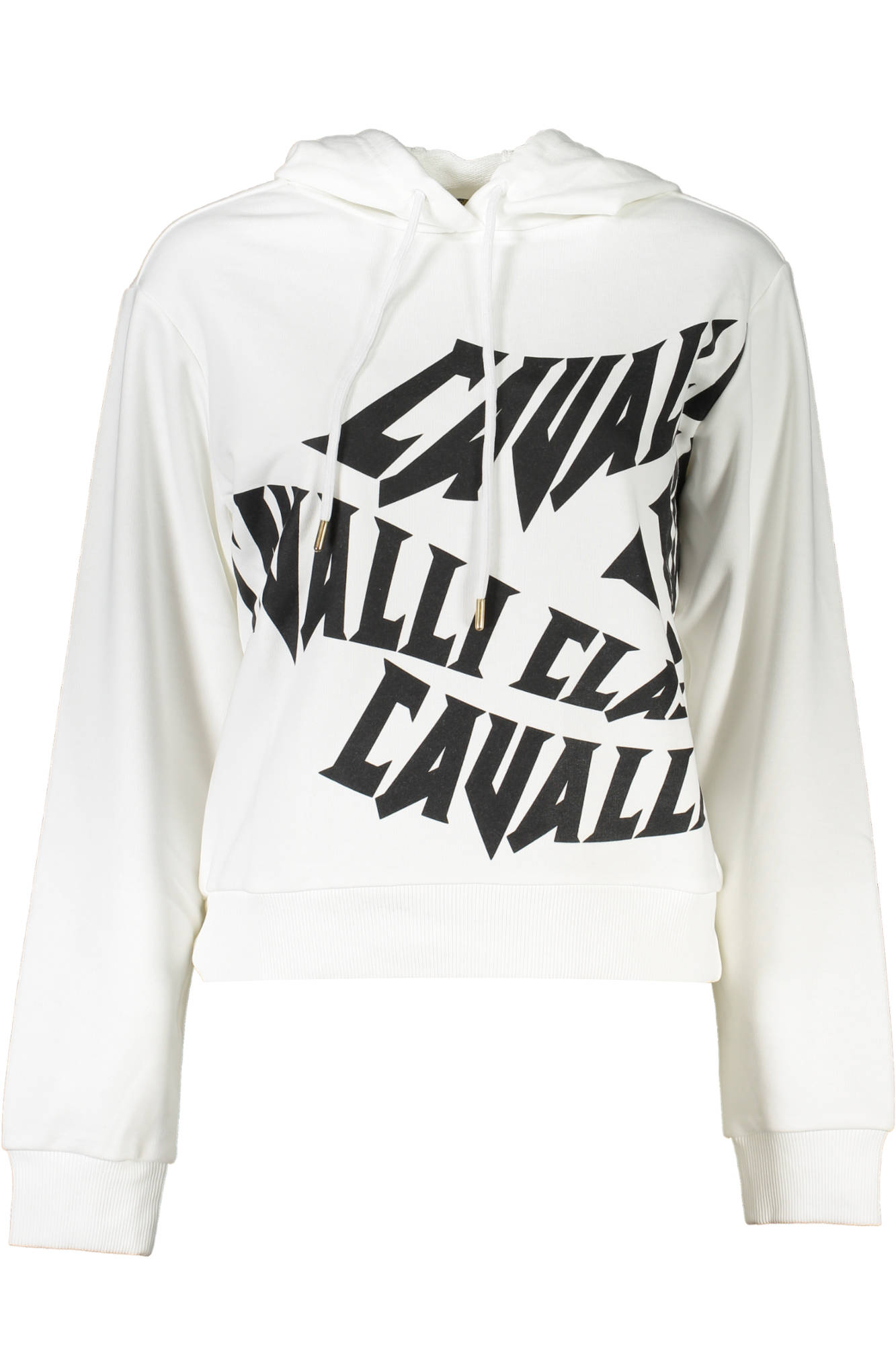 CAVALLI CLASS baltas moteriškas džemperis CAVALLI CLASS baltas moteriškas džemperis