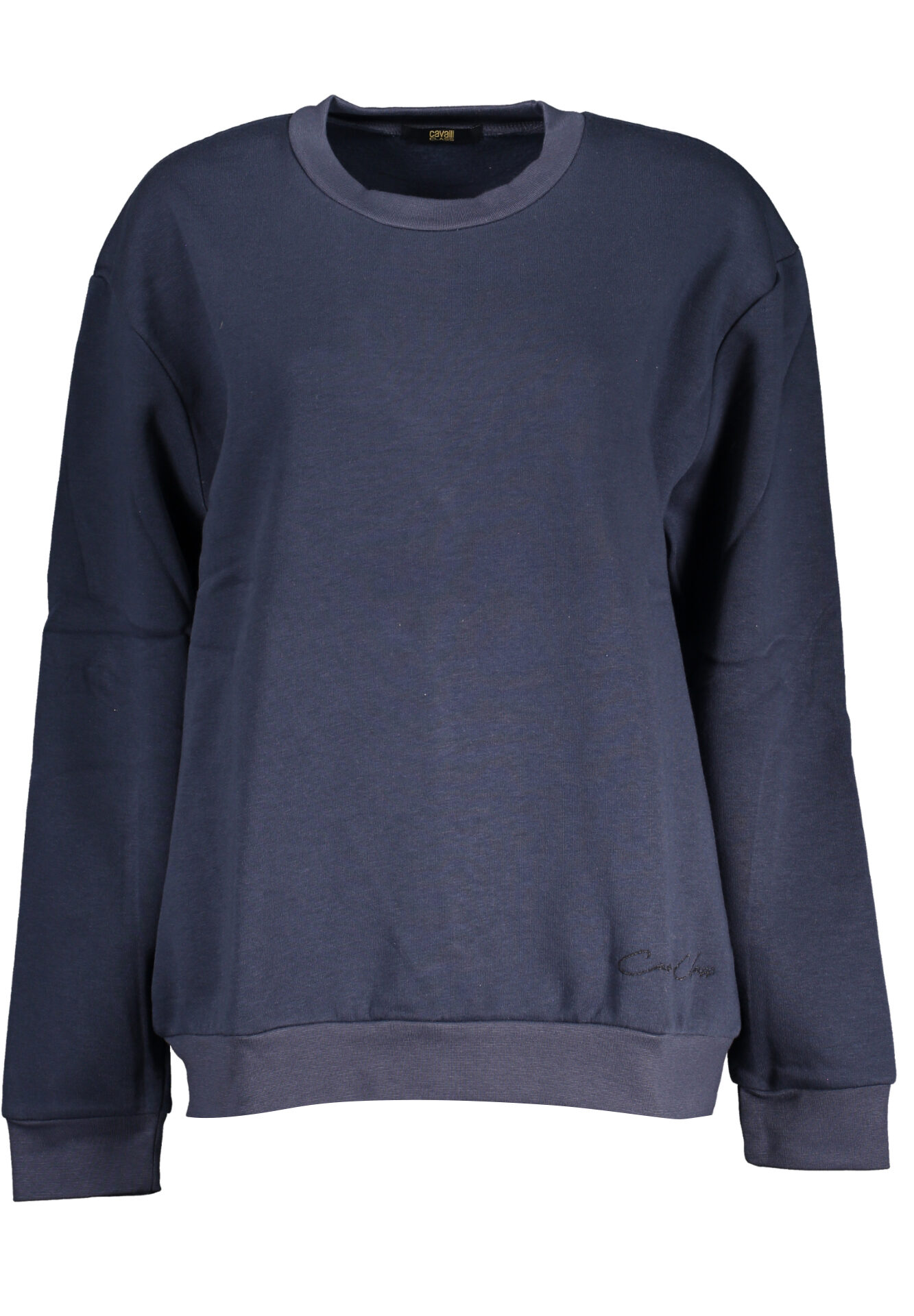 CAVALLI CLASS WOMEN'S ZIPLESS SWEATSHIRT BLUE