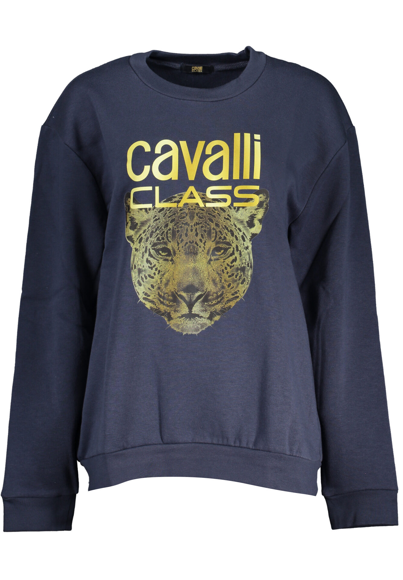 CAVALLI CLASS WOMEN'S ZIPLESS SWEATSHIRT BLUE