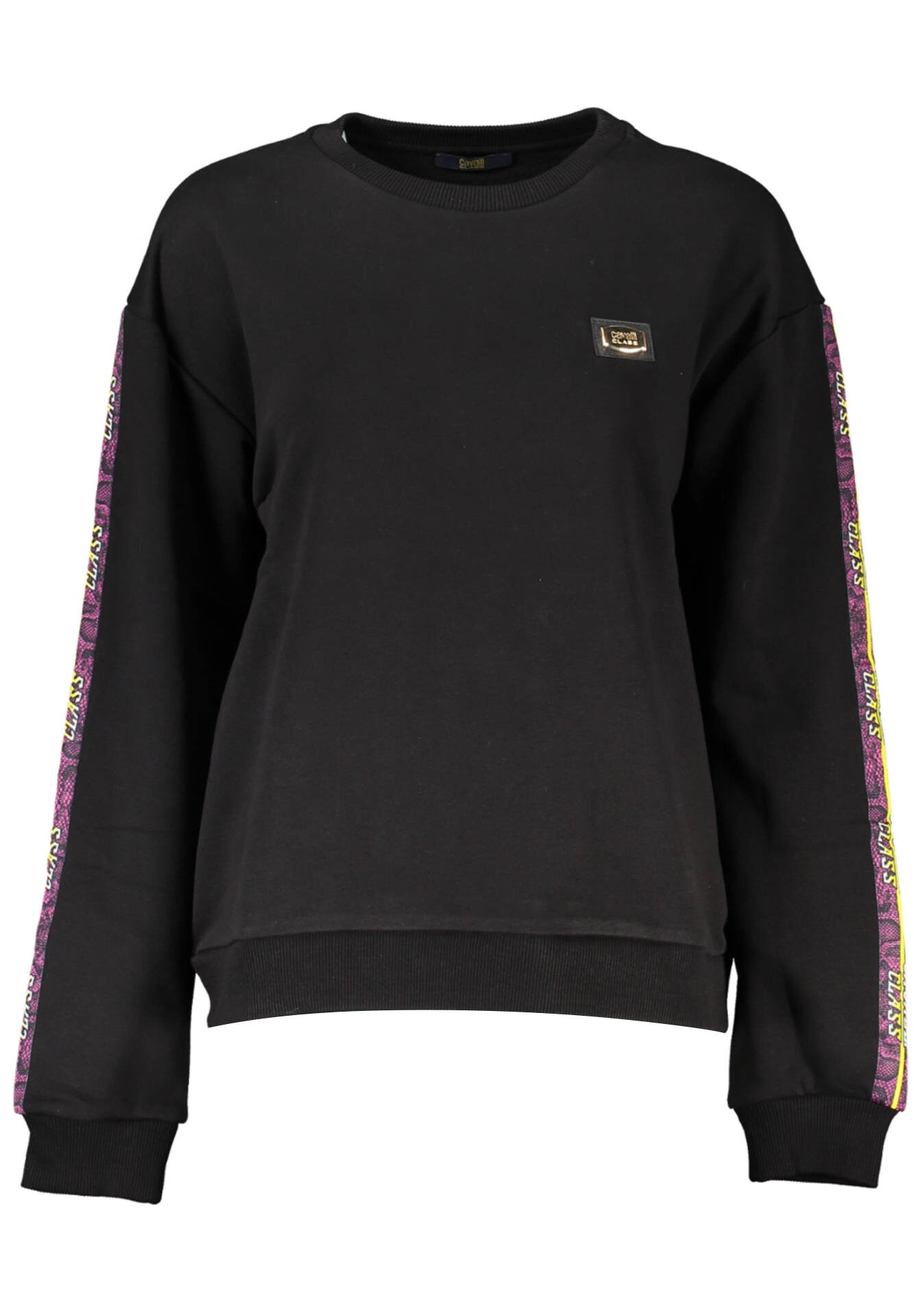 CAVALLI CLASS SWEATSHIRT WITHOUT ZIP WOMEN BLACK