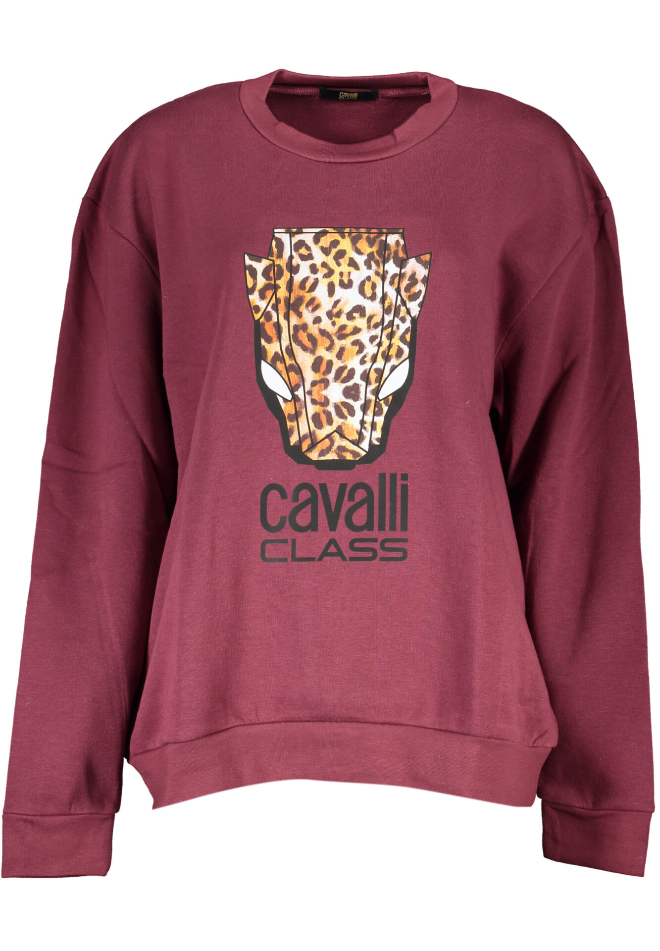 CAVALLI CLASS WOMEN'S SWEATSHIRT WITHOUT ZIP PURPLE