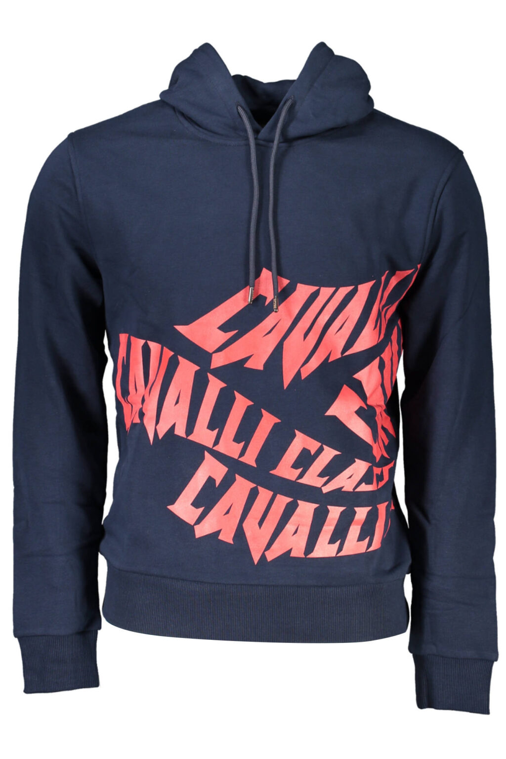 cavalliclassfelpasenzazipuomoblu_1 CAVALLI CLASS mėlynas vyriškas džemperis