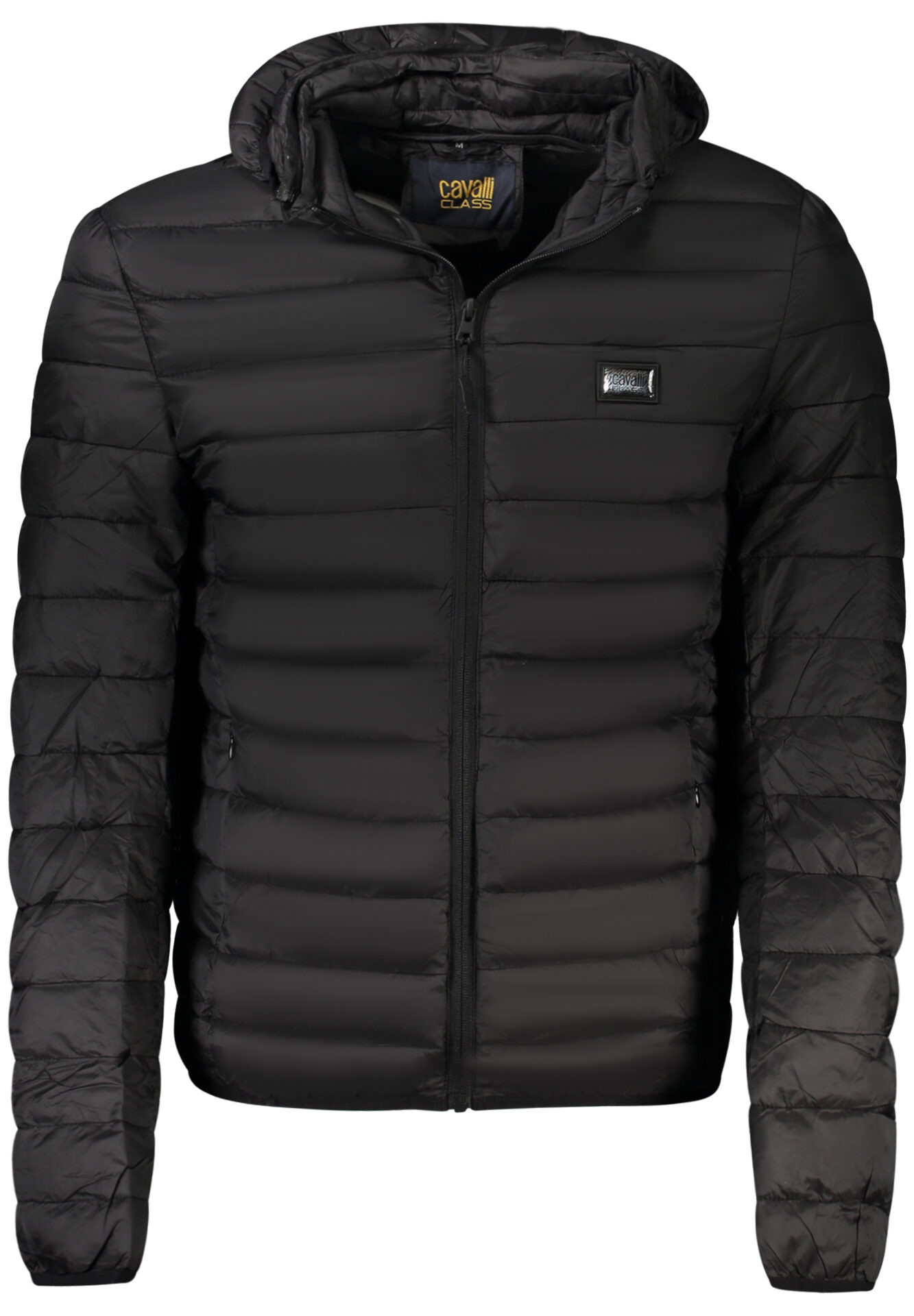 CAVALLI CLASS MEN'S BLACK JACKET