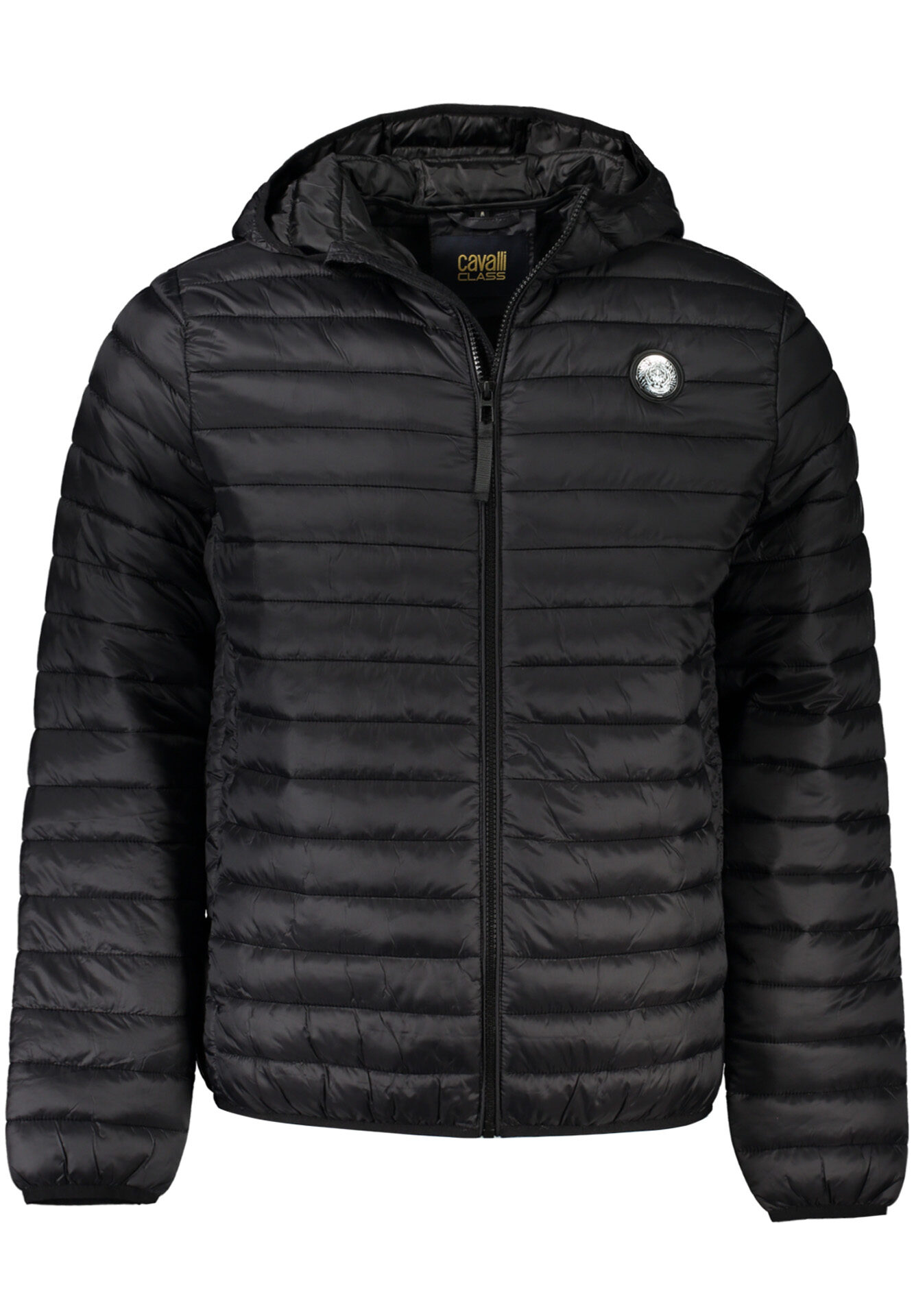 CAVALLI CLASS MEN'S BLACK JACKET