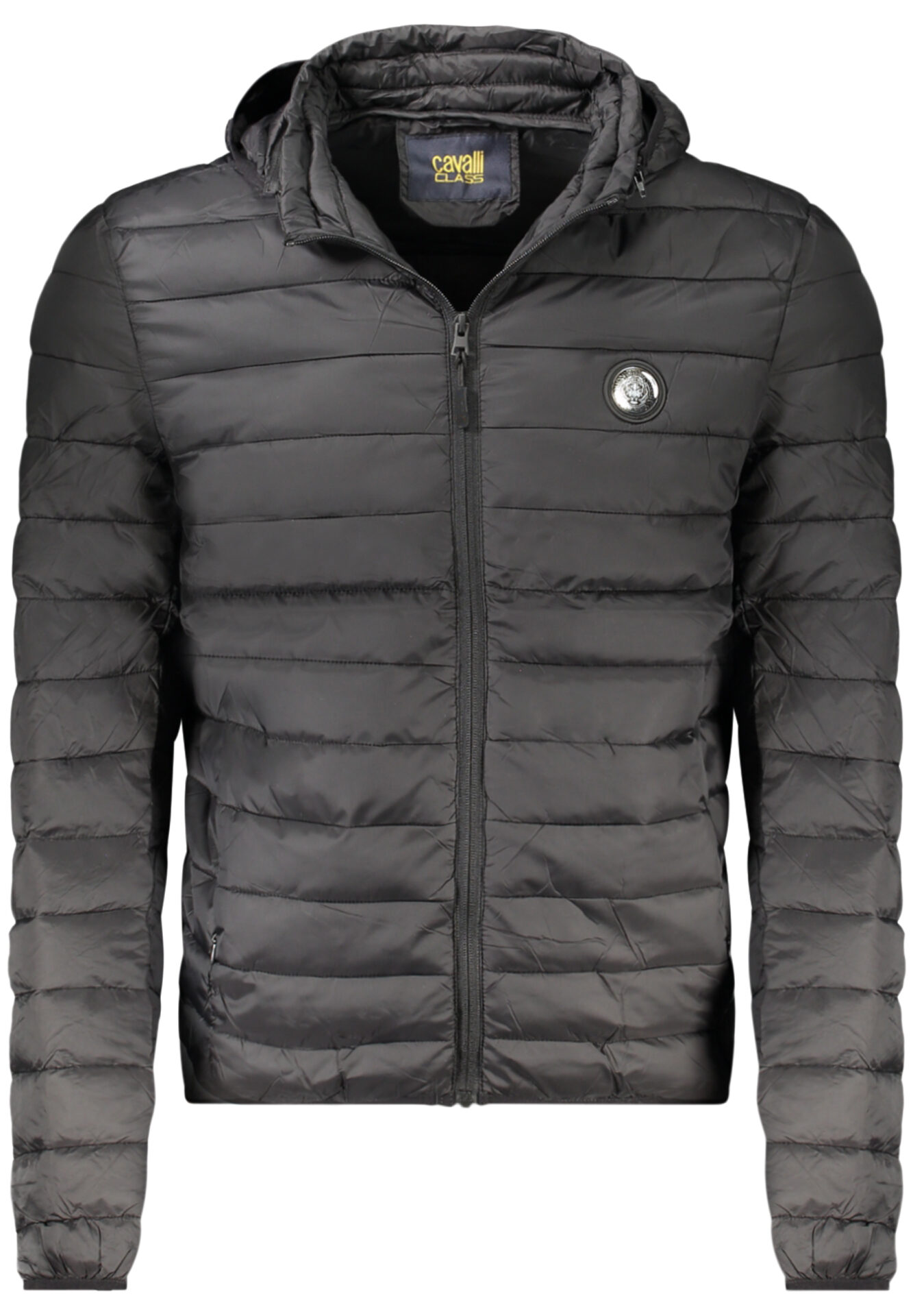 CAVALLI CLASS MEN'S BLACK JACKET