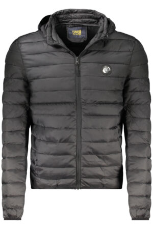 CAVALLI CLASS MEN'S BLACK JACKET