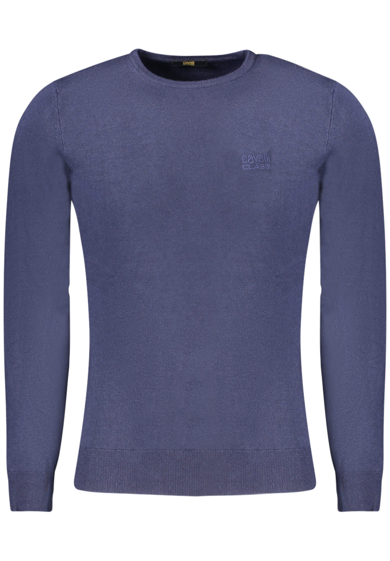 CAVALLI CLASS MEN'S BLUE SWEATER