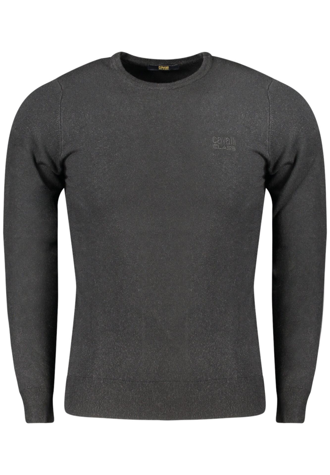 CAVALLI CLASS MEN'S BLACK SWEATER