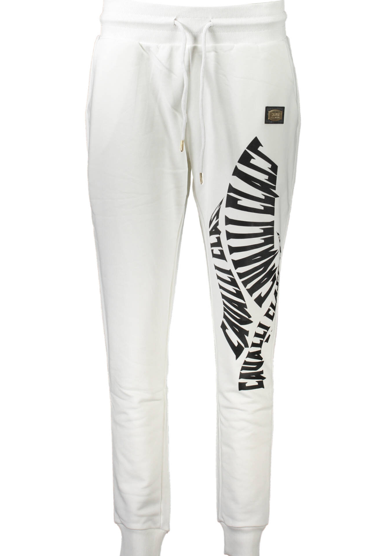 CAVALLI CLASS WHITE WOMEN'S TROUSERS