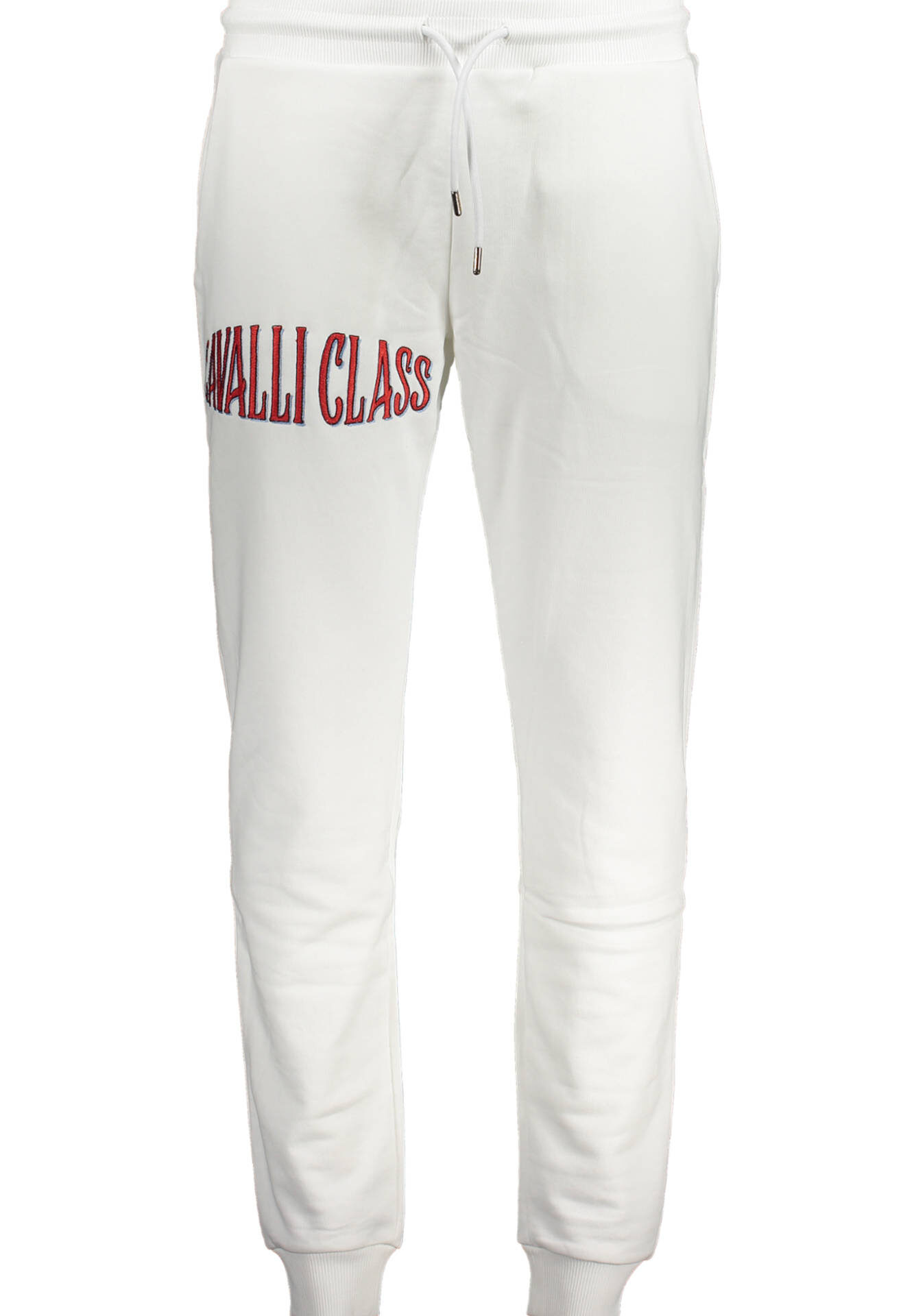 CAVALLI CLASS WHITE MEN'S TROUSERS