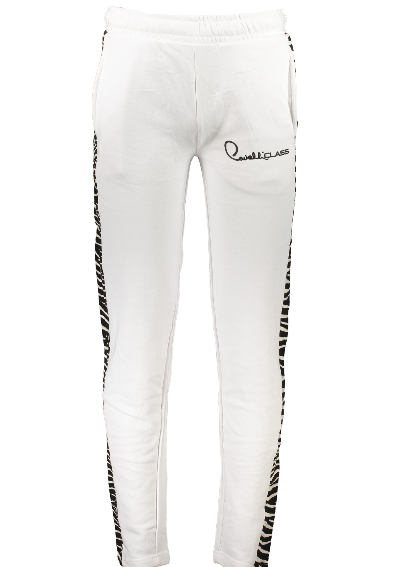 CAVALLI CLASS MEN'S WHITE PANTS