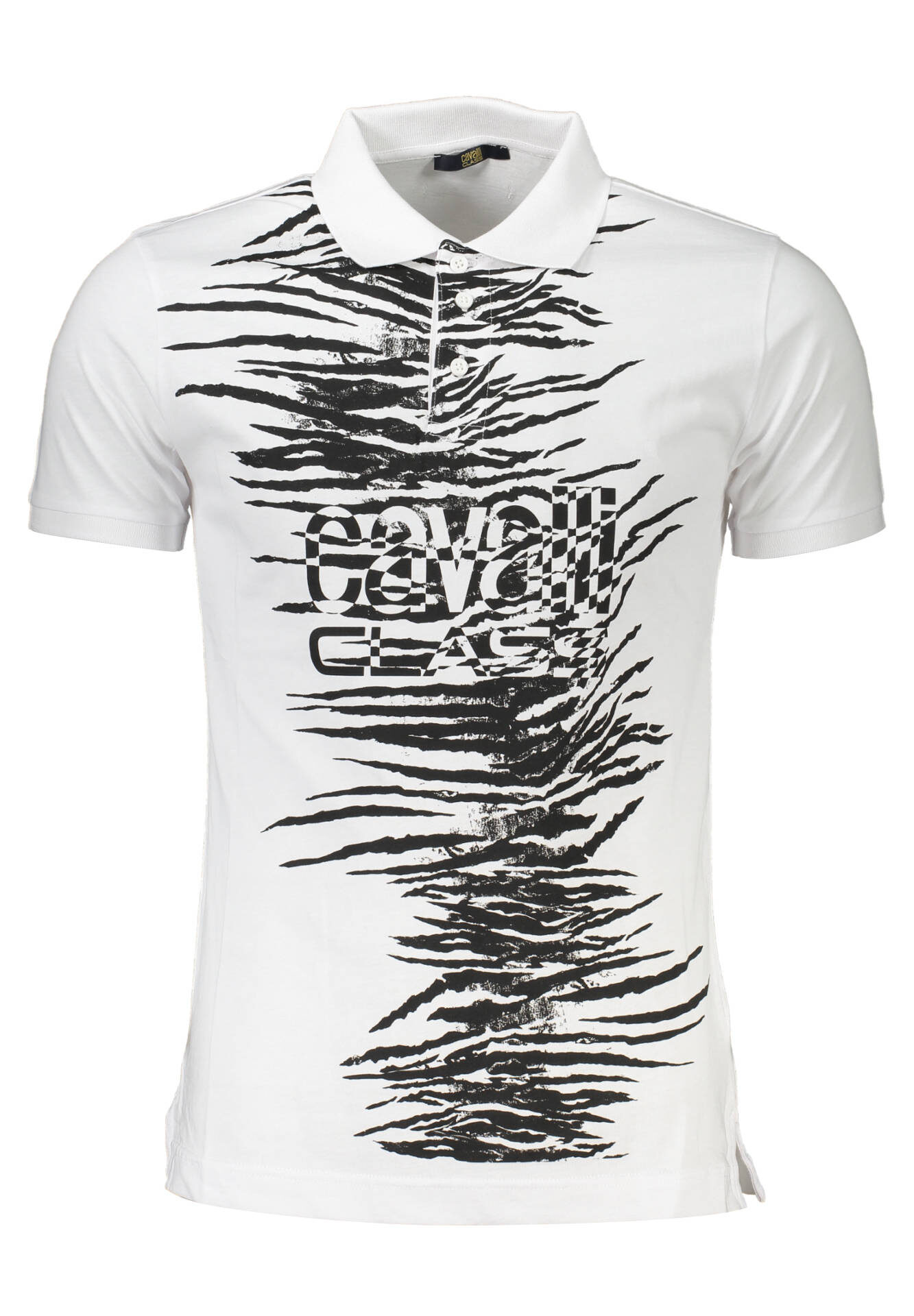 CAVALLI CLASS POLO SHORT SLEEVES MEN WHITE