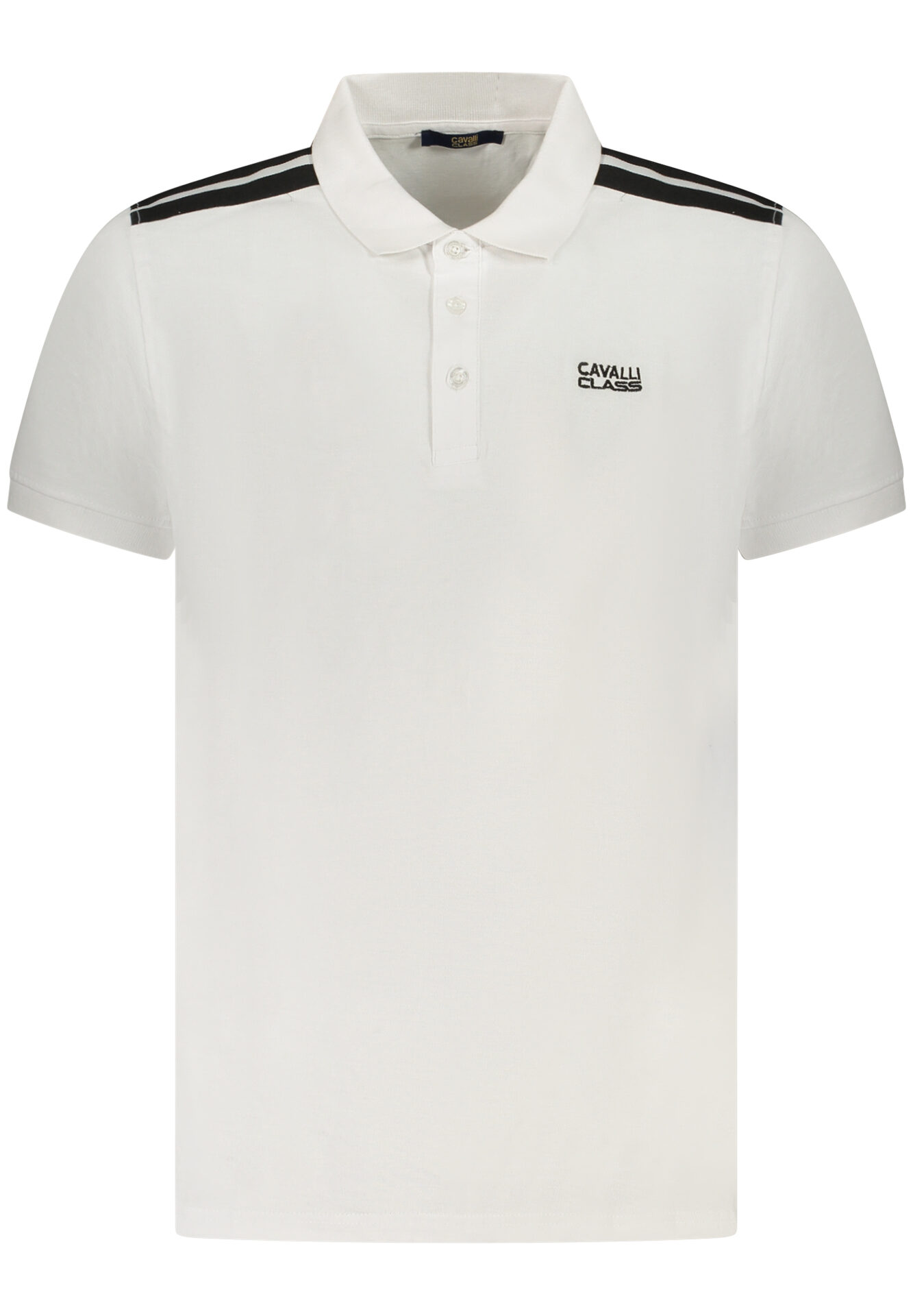 CAVALLI CLASS POLO SHORT SLEEVES MEN WHITE