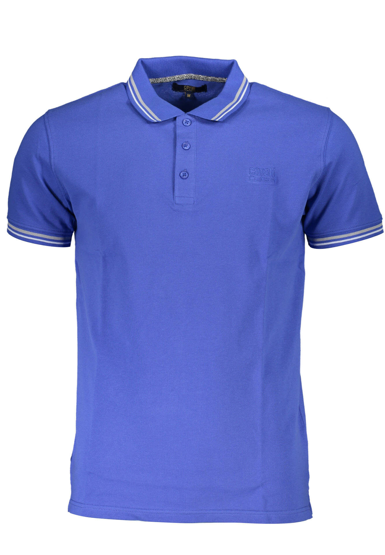 CAVALLI CLASS POLO SHORT SLEEVE MEN BLUE