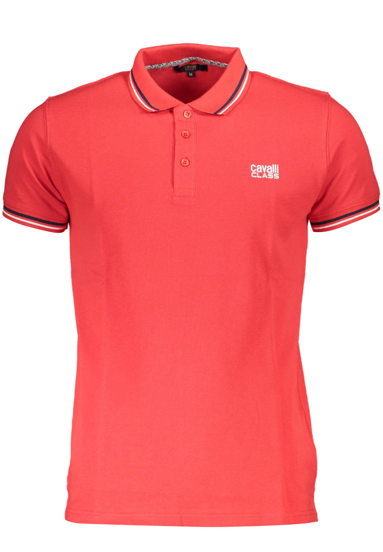 CAVALLI CLASS POLO SHORT SLEEVES MEN RED