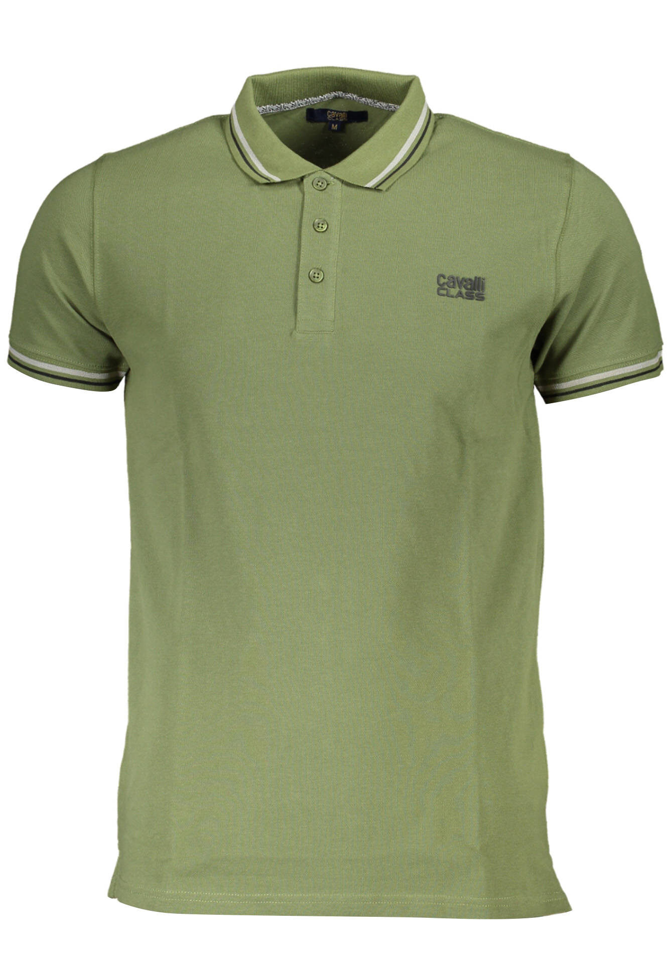 CAVALLI CLASS POLO SHORT SLEEVES MEN GREEN
