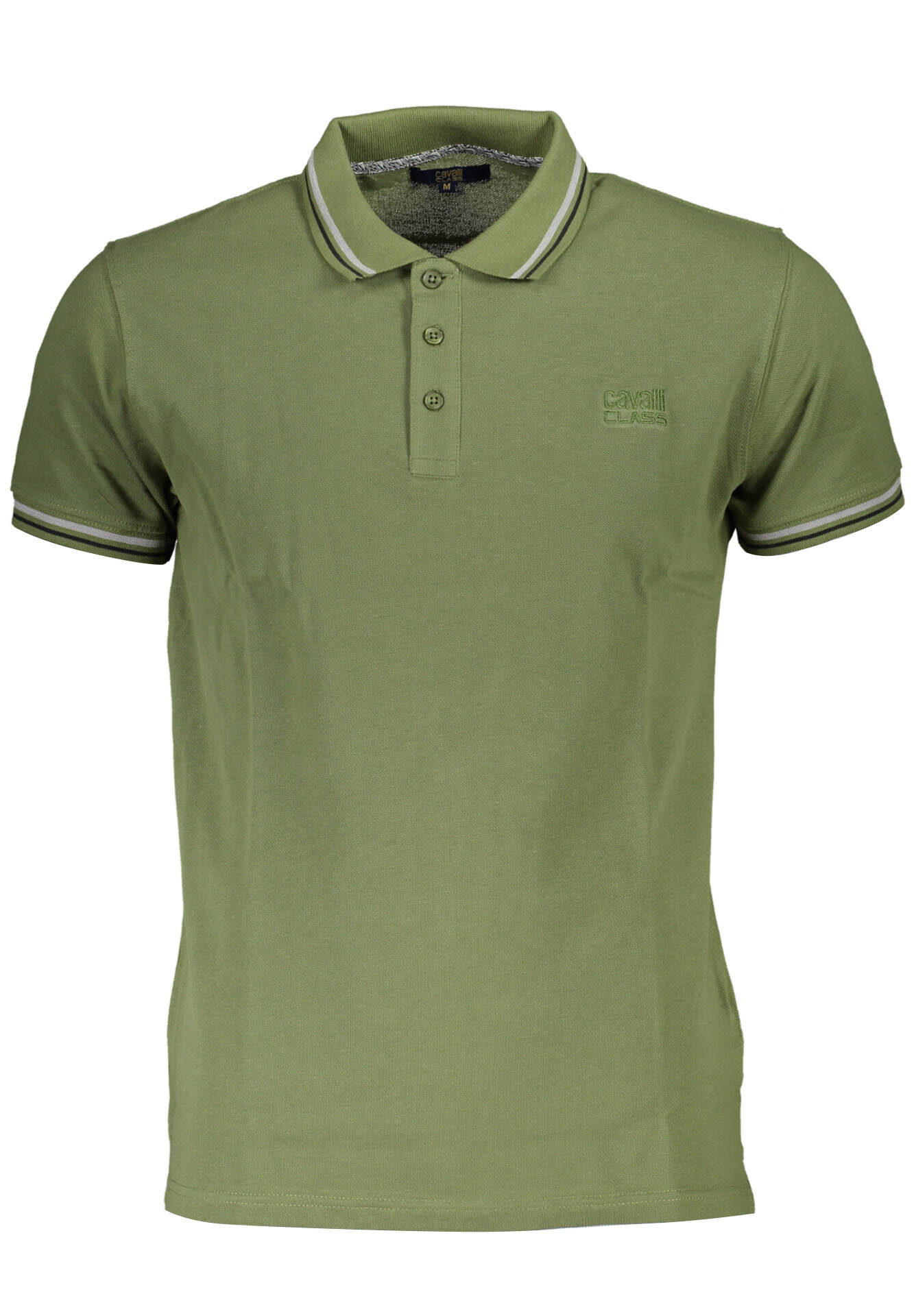 CAVALLI CLASS POLO SHORT SLEEVES MEN GREEN