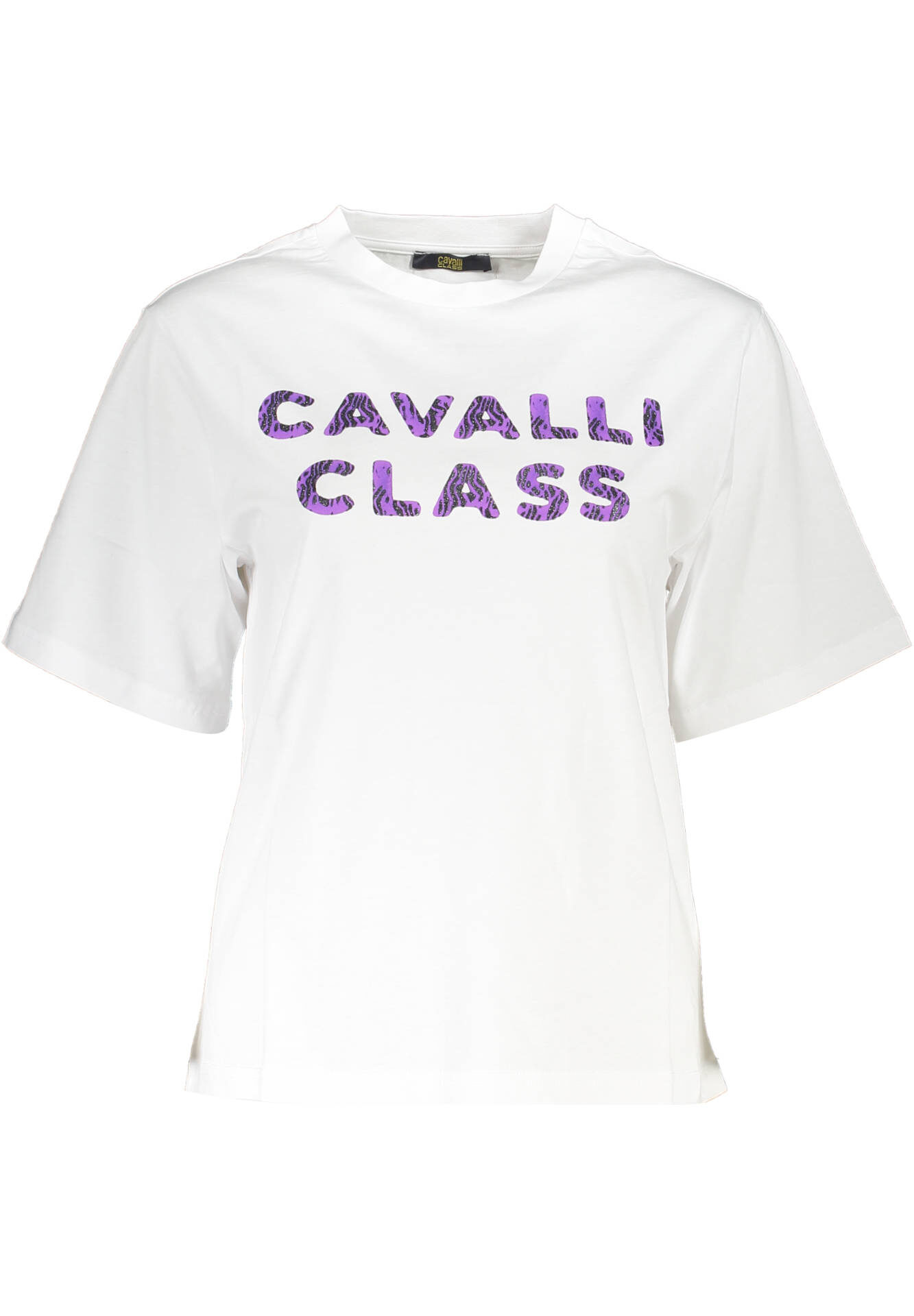CAVALLI CLASS SHORT SLEEVE T-SHIRT WOMEN WHITE