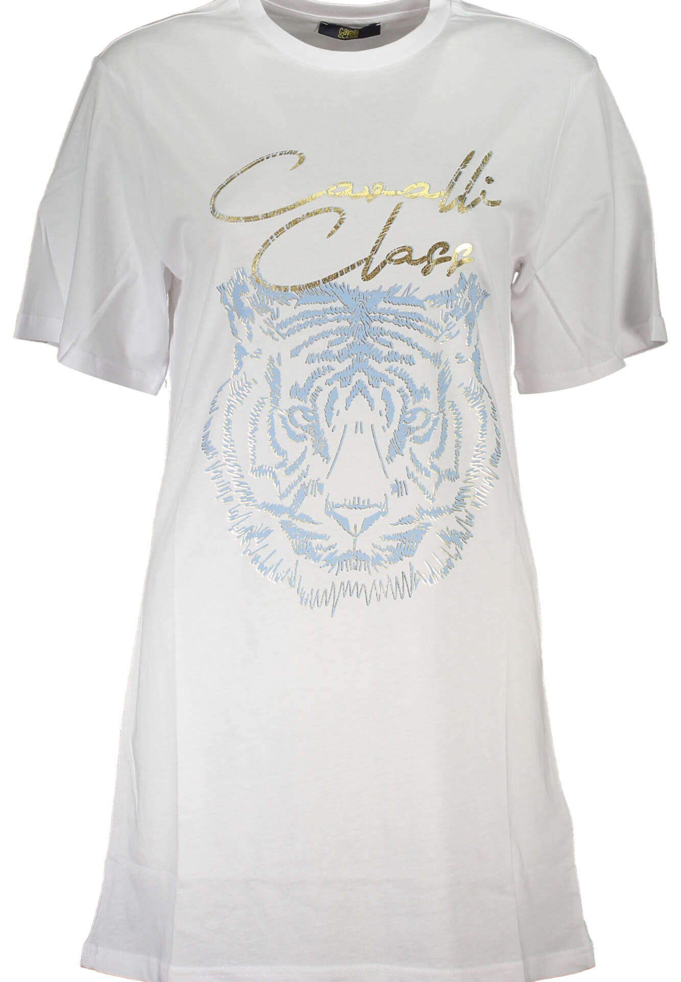 CAVALLI CLASS SHORT SLEEVE T-SHIRT WOMEN WHITE